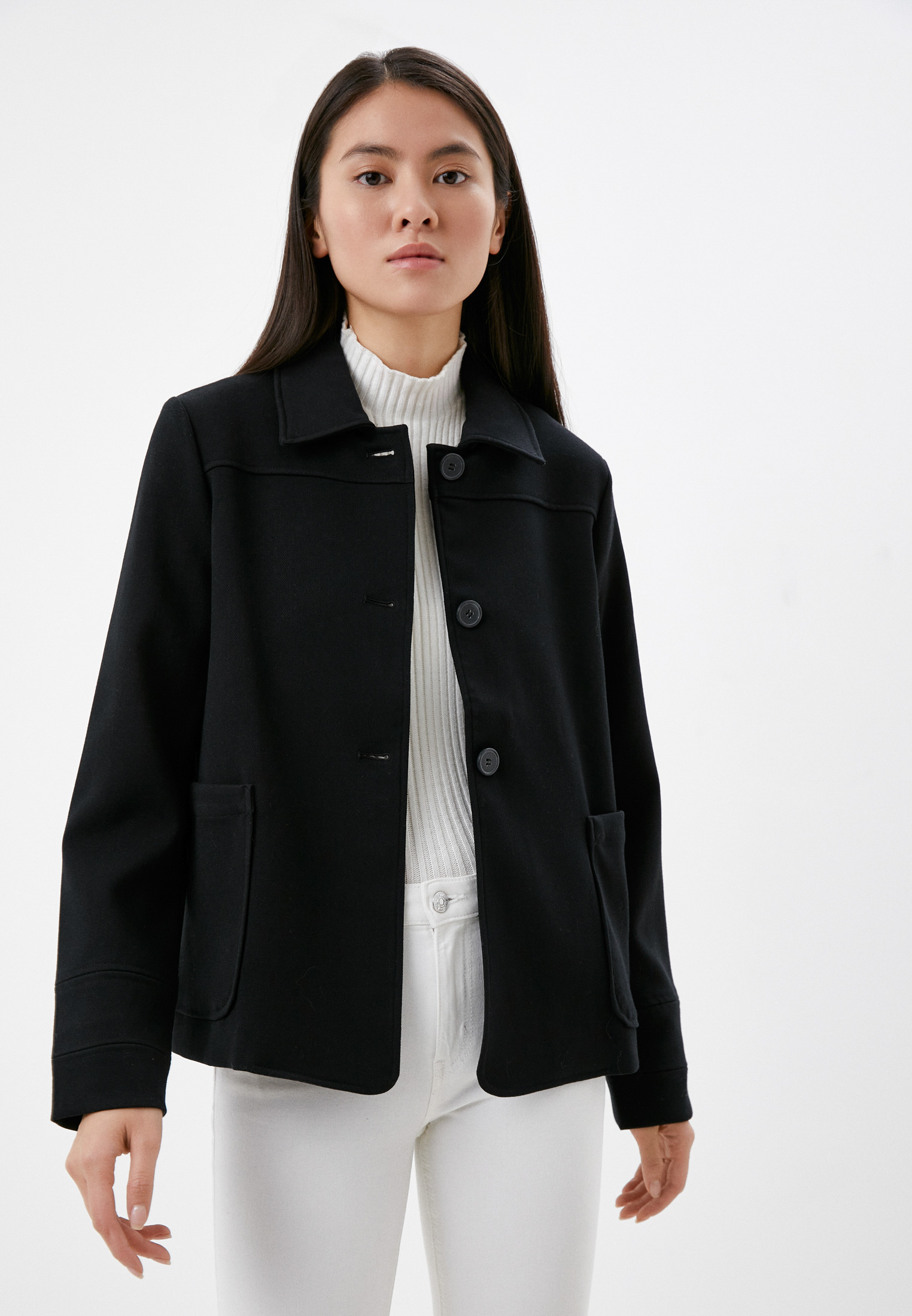 Купить Женское Полупальто Черное