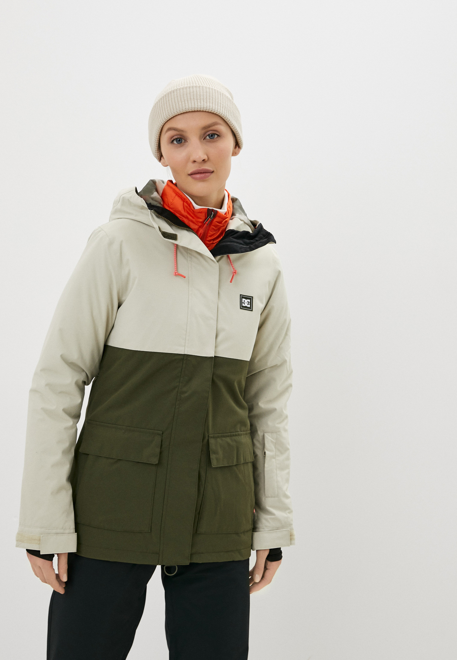 Куртка сноубордическая DC Shoes CRUISER, цвет: хаки, RTLAAX920801 ...