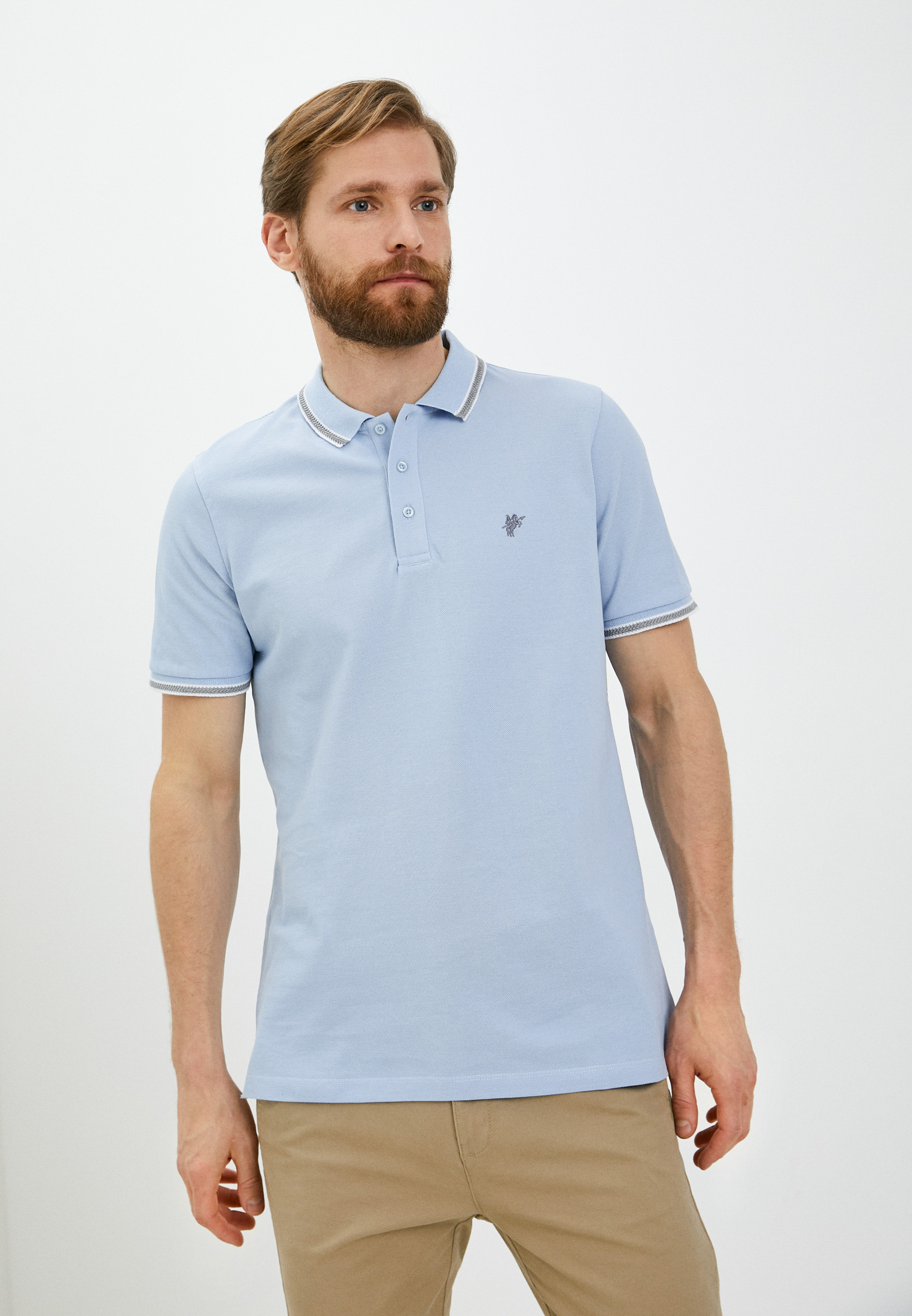 denim culture polo shirt