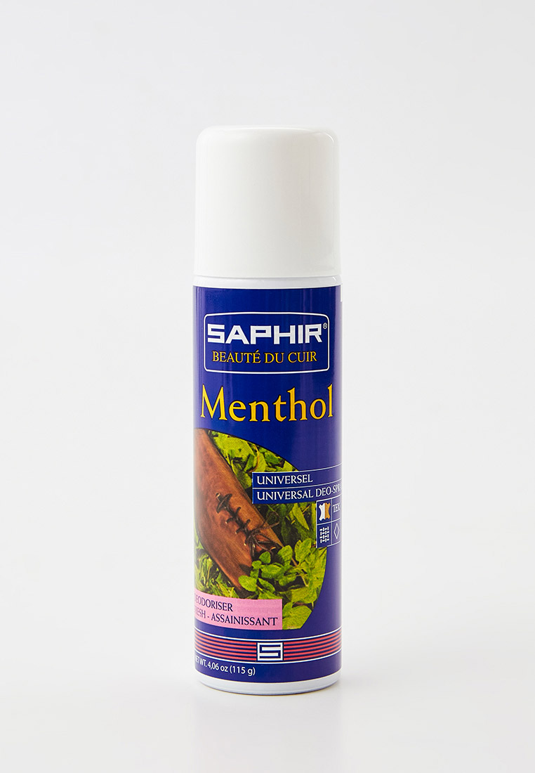 Дезодорант для обуви Saphir, цвет: прозрачный, RTLAAY063501 — купить в ...