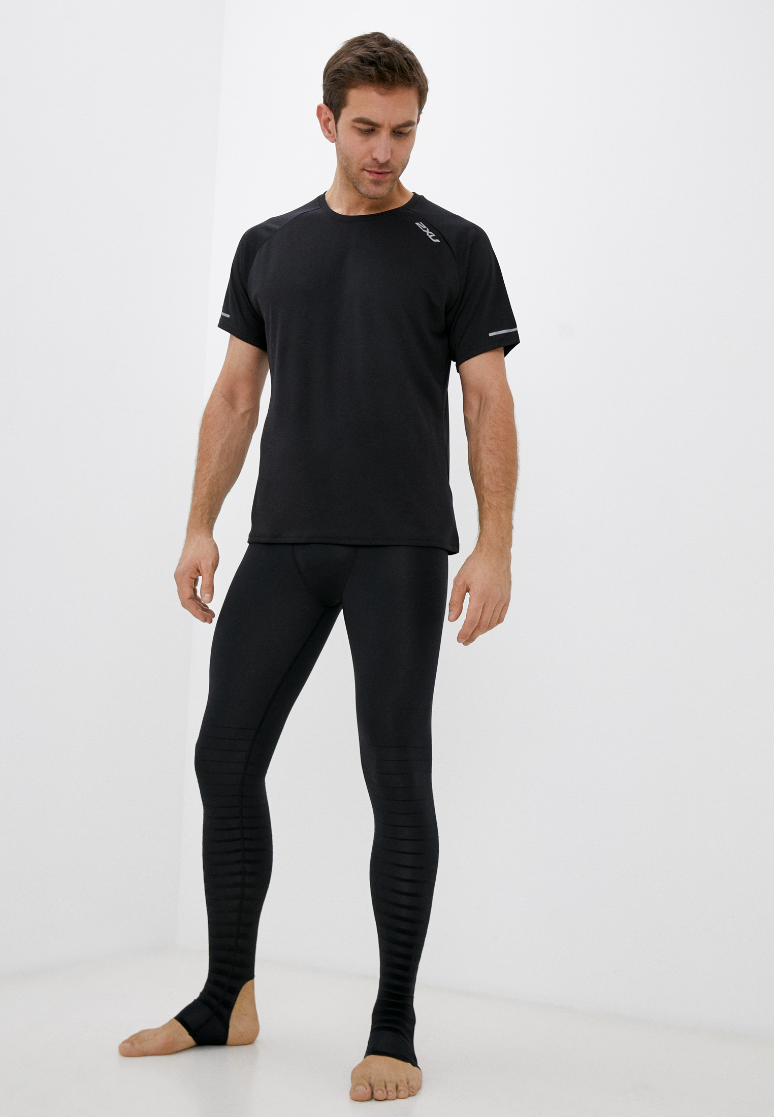 Тайтсы мужские Compressport Trail under Control черный