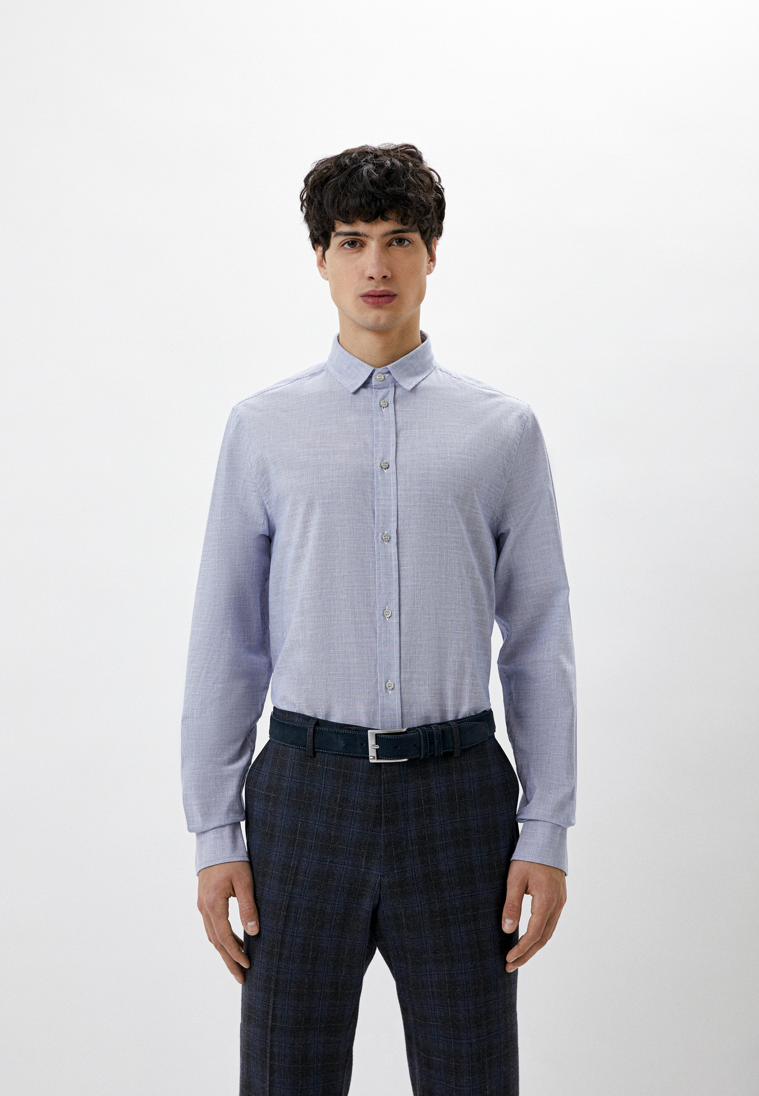Рубашка Trussardi, цвет: синий, RTLAAY327401 — купить в интернет ...