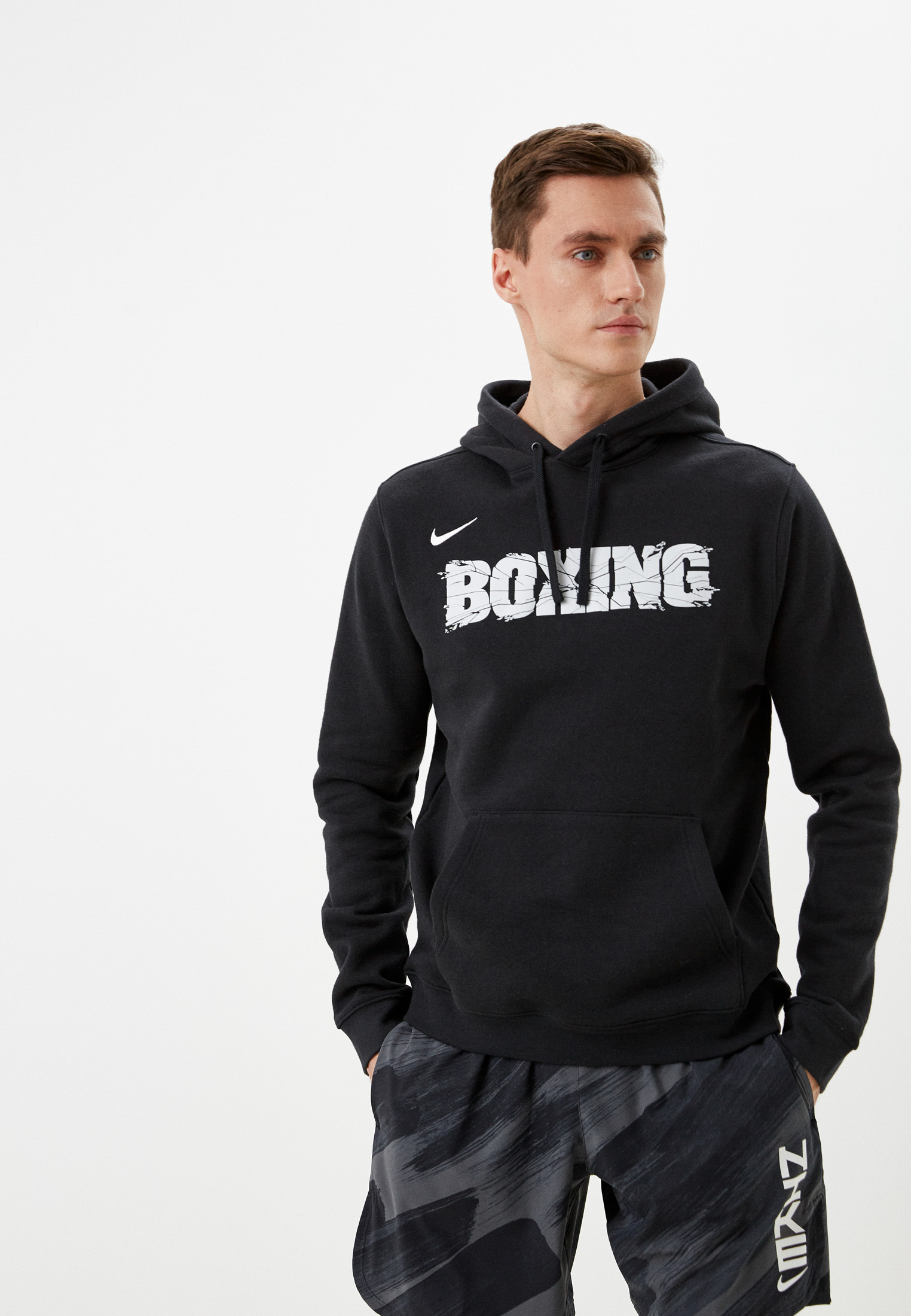 Худи Nike BOXING HOODIE, цвет: черный, RTLAAY506301 — купить в  интернет-магазине Lamoda