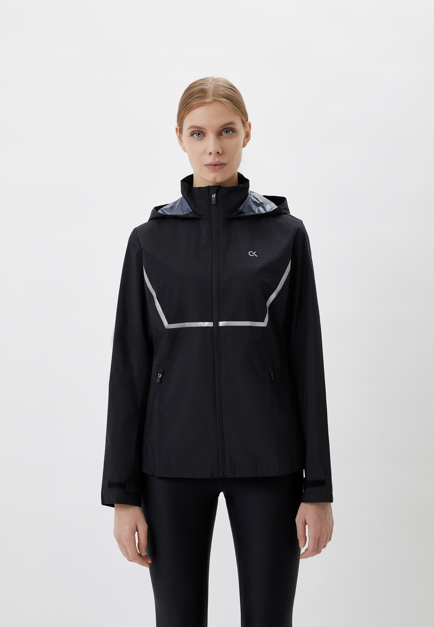 Ветровка Calvin Klein Performance WIND JACKET, цвет: черный ...