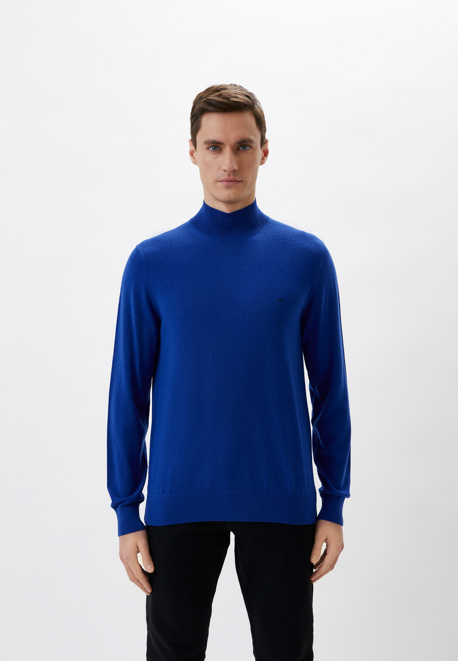Водолазка Calvin Klein, цвет: синий, RTLAAY621201 — купить в интернет ...