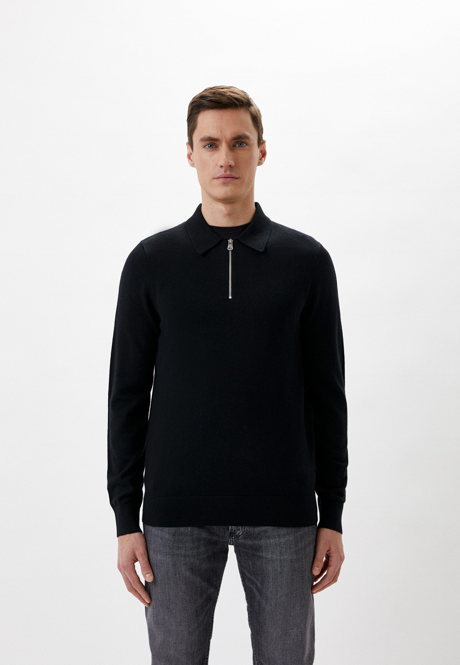 Поло Calvin Klein, цвет: черный, RTLAAY623801 — купить в интернет ...