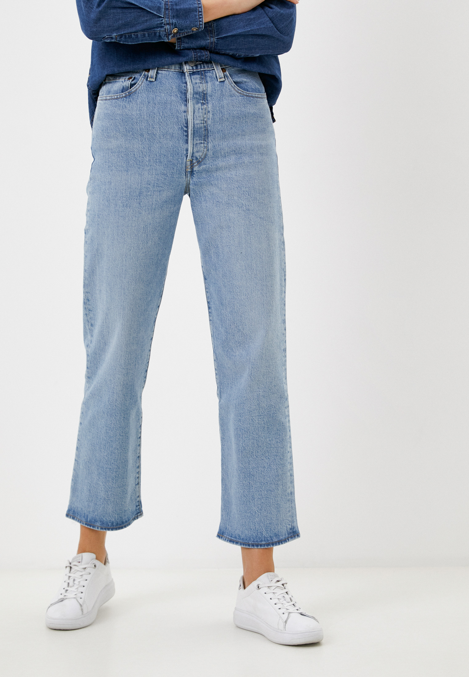 Купить Женские Прямые Джинсы Левис