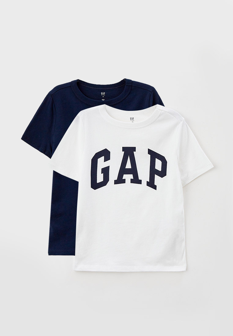 Футболки 2 шт. Gap, цвет: белый, RTLAAZ608101 — купить в интернет ...