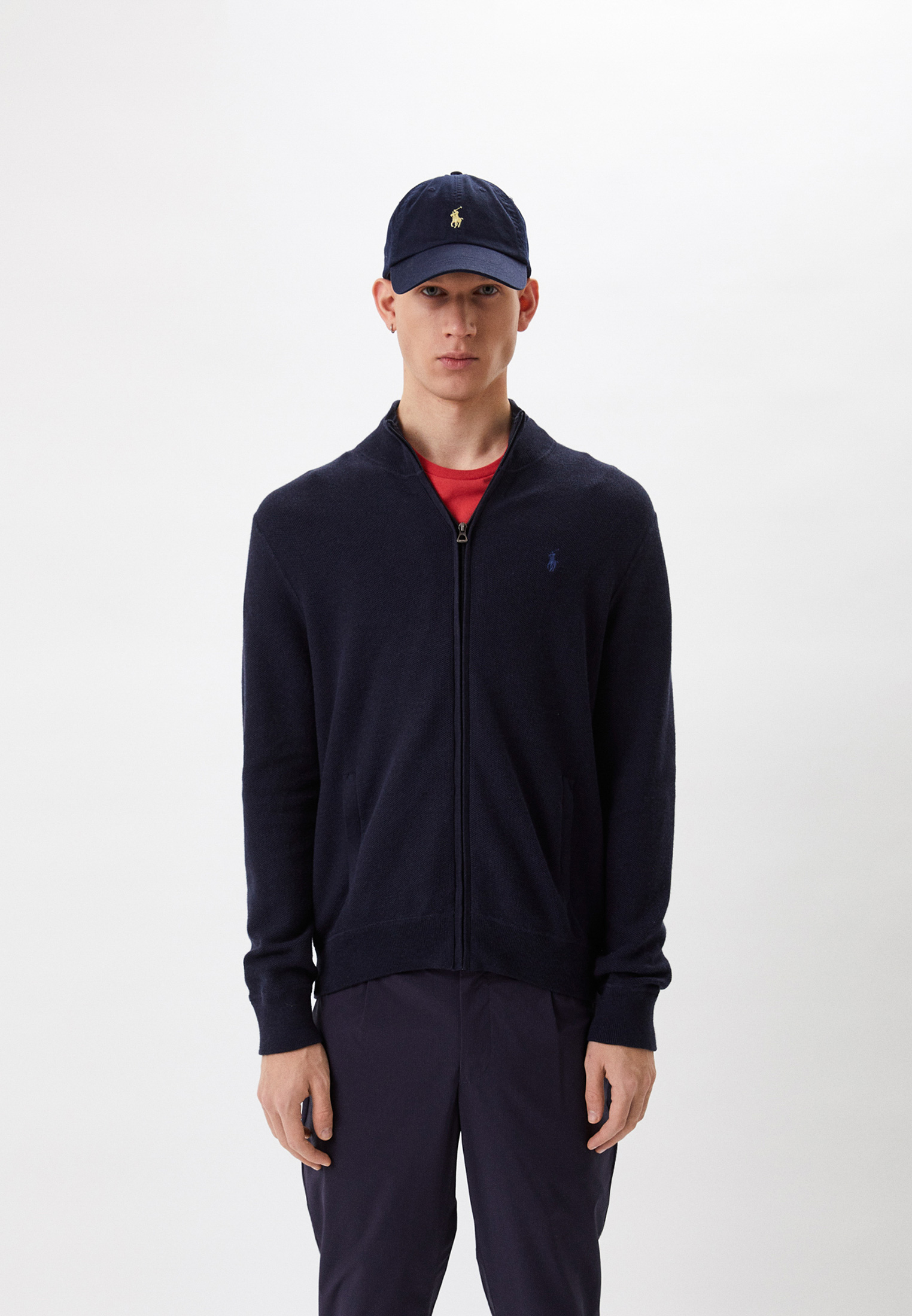 Кардиган Polo Ralph Lauren, цвет: синий, RTLAAZ787102 — купить в ...