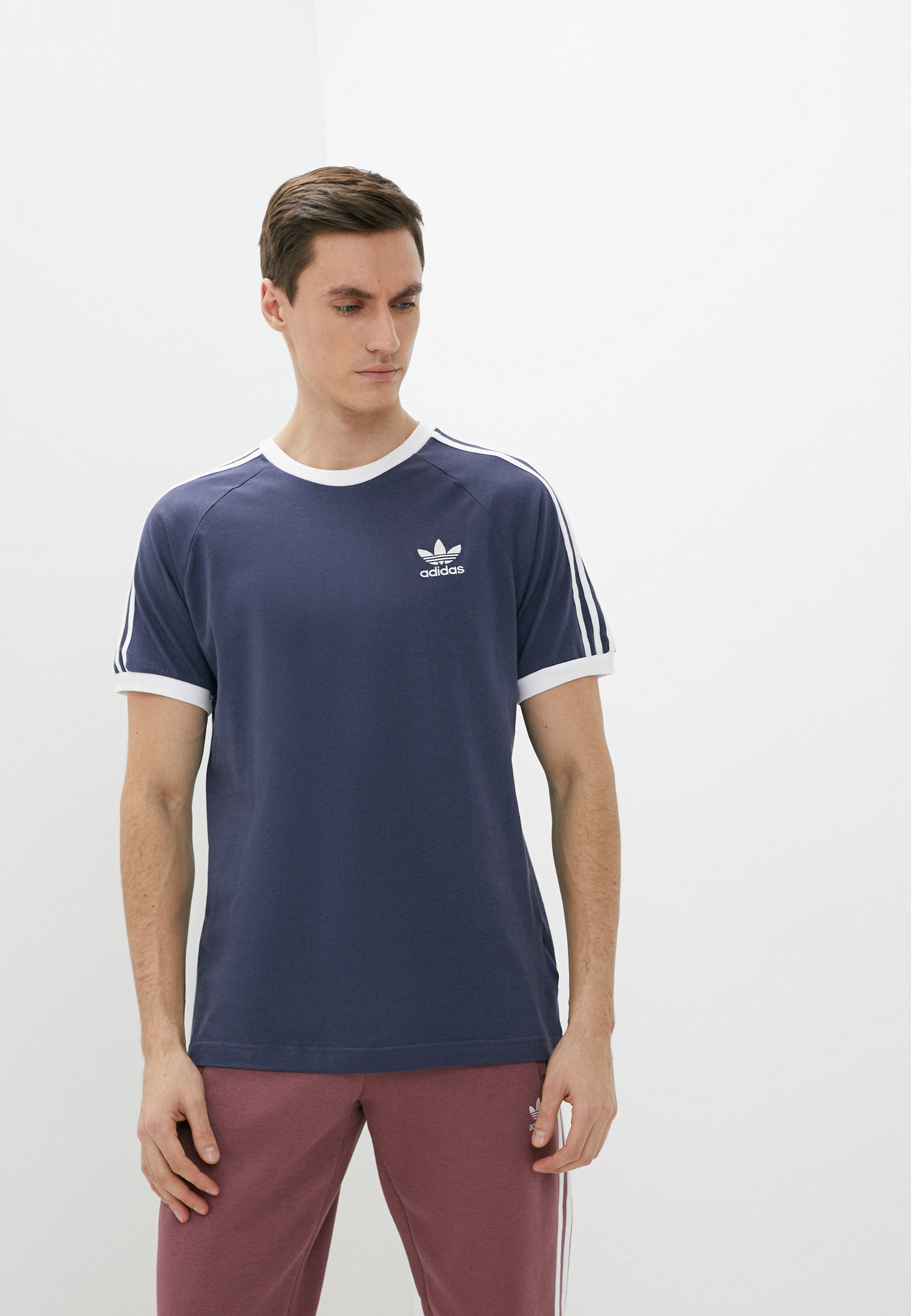 adidas 3 stripes tee