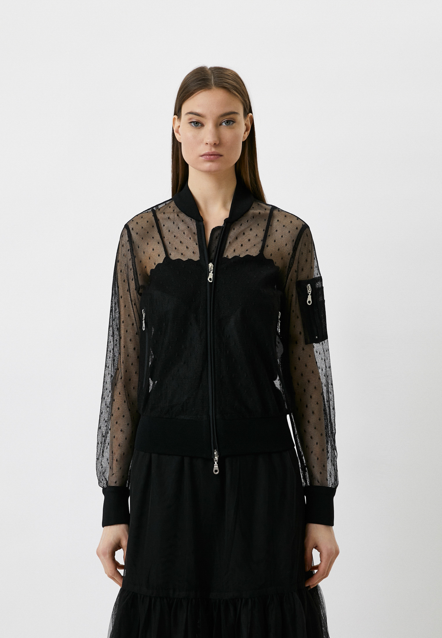 Куртка Red Valentino, цвет: черный, RTLABA067601 — купить в интернет ...