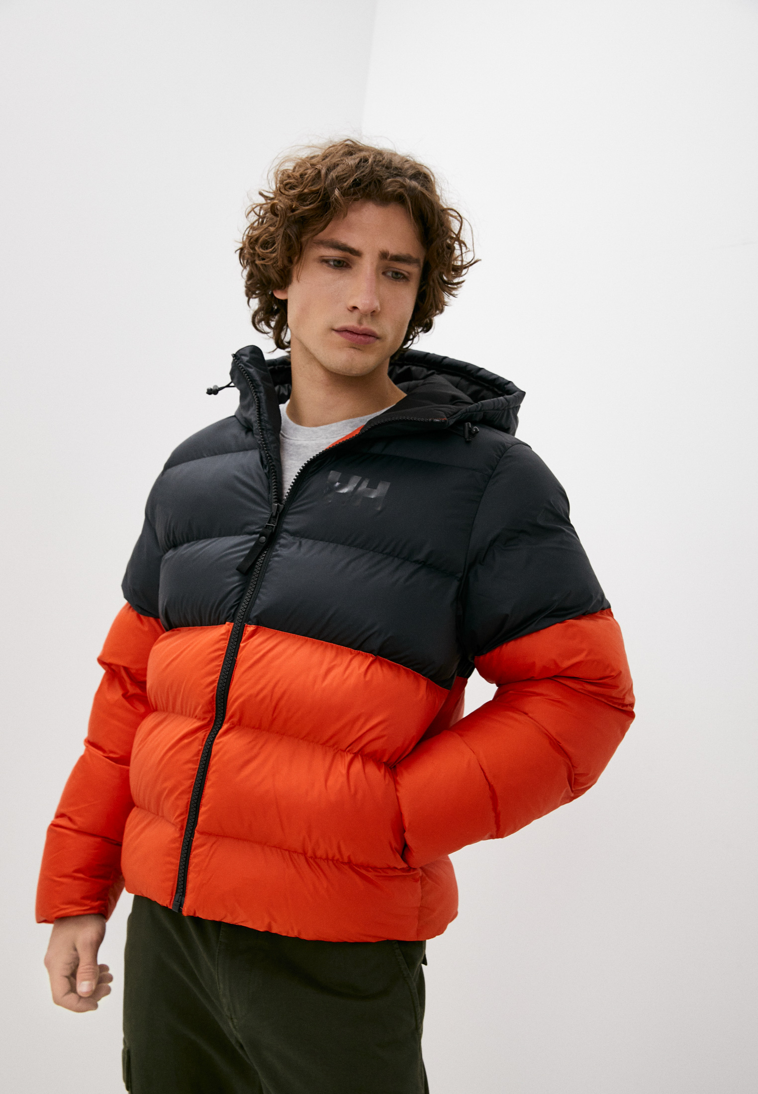 Куртка утепленная Helly Hansen ACTIVE PUFFY JACKET, цвет: оранжевый, RTLABA286201 — купить в интернет-магазине Lamoda