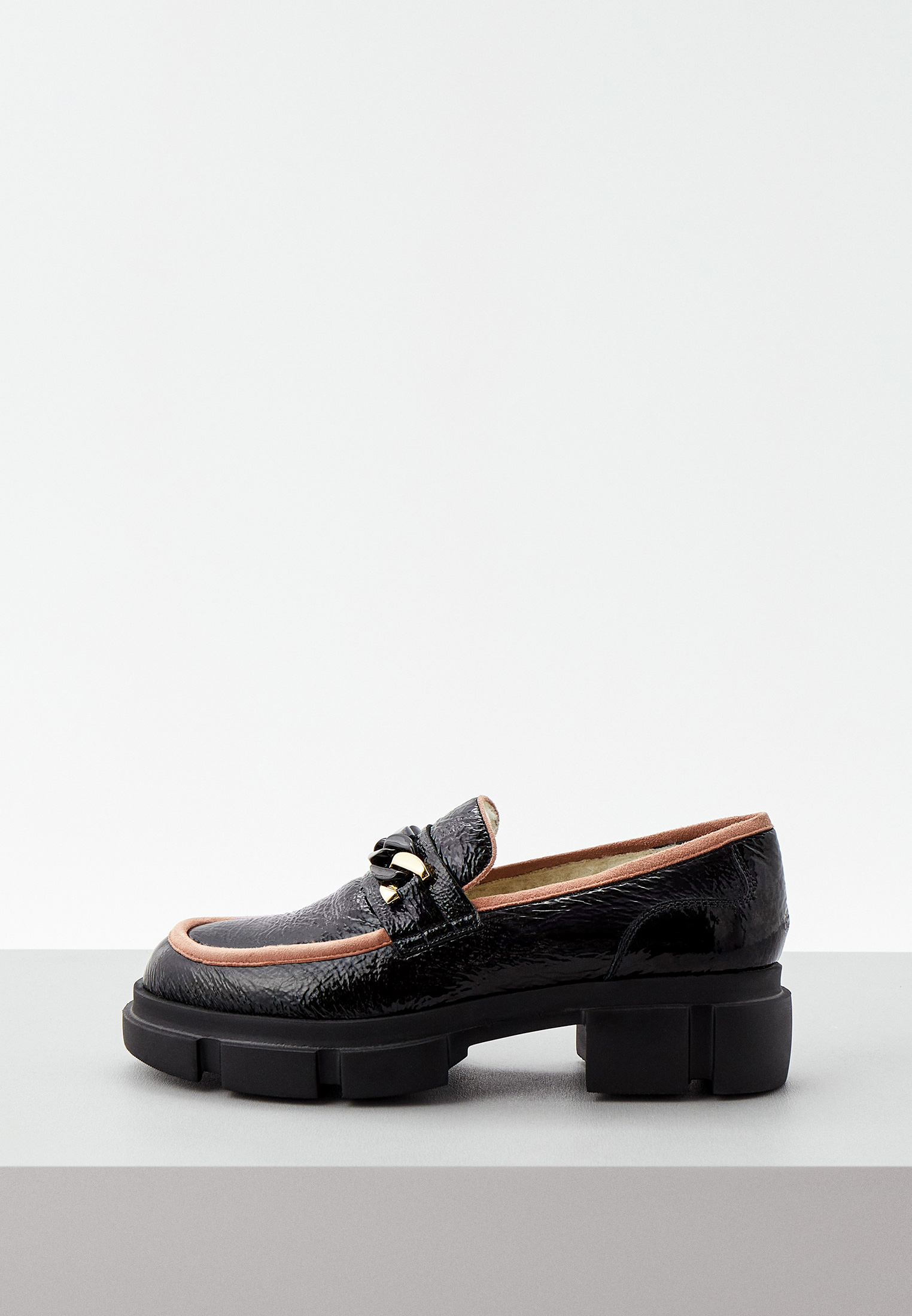 Лоферы Pollini, цвет: черный, RTLABA743301 — купить в интернет-магазине ...