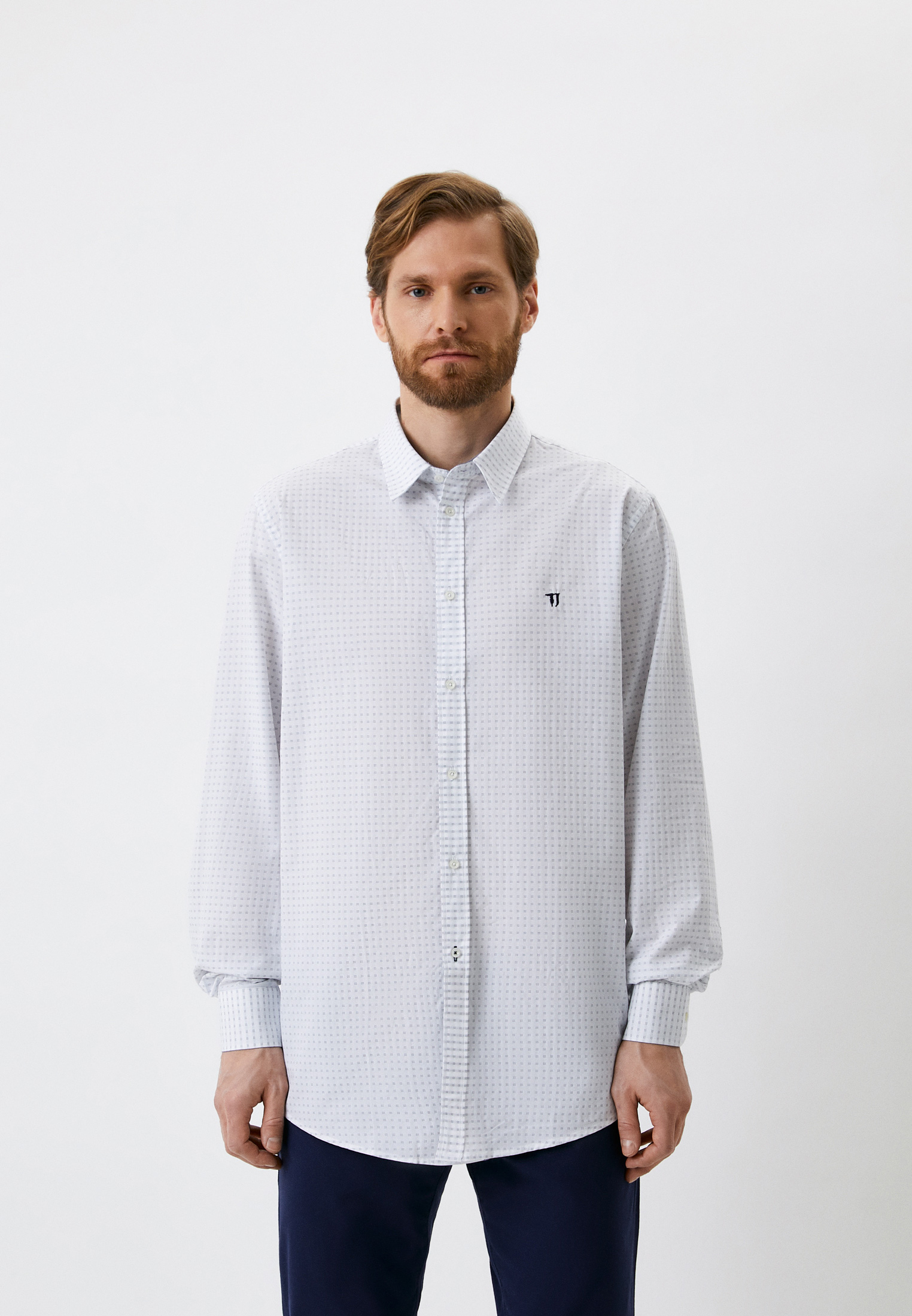 Рубашка Trussardi, цвет: белый, RTLABB102401 — купить в интернет ...