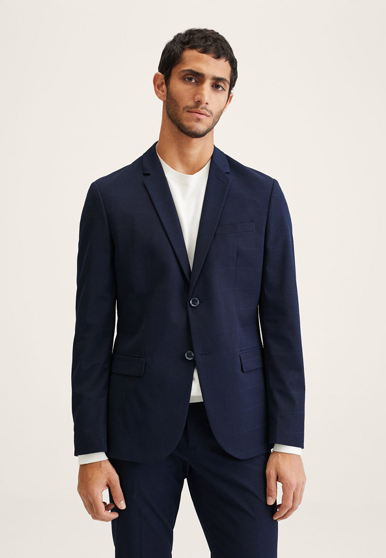 Пиджак Mango Man PAULO, цвет: синий, RTLABB498801 — купить в интернет ...