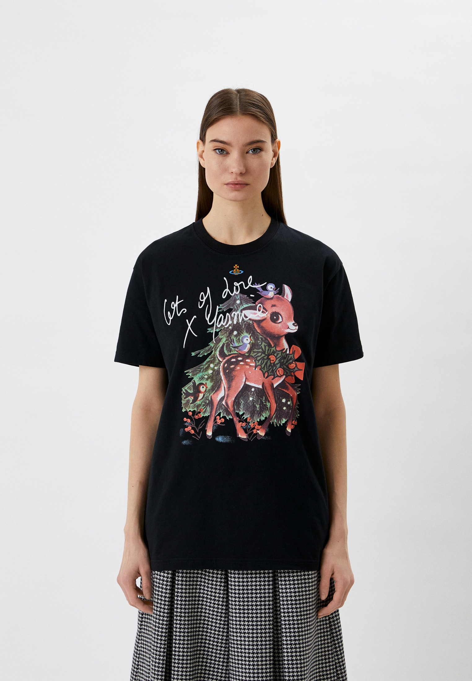 Футболка Vivienne Westwood, цвет: черный, RTLABB615901 — купить в ...