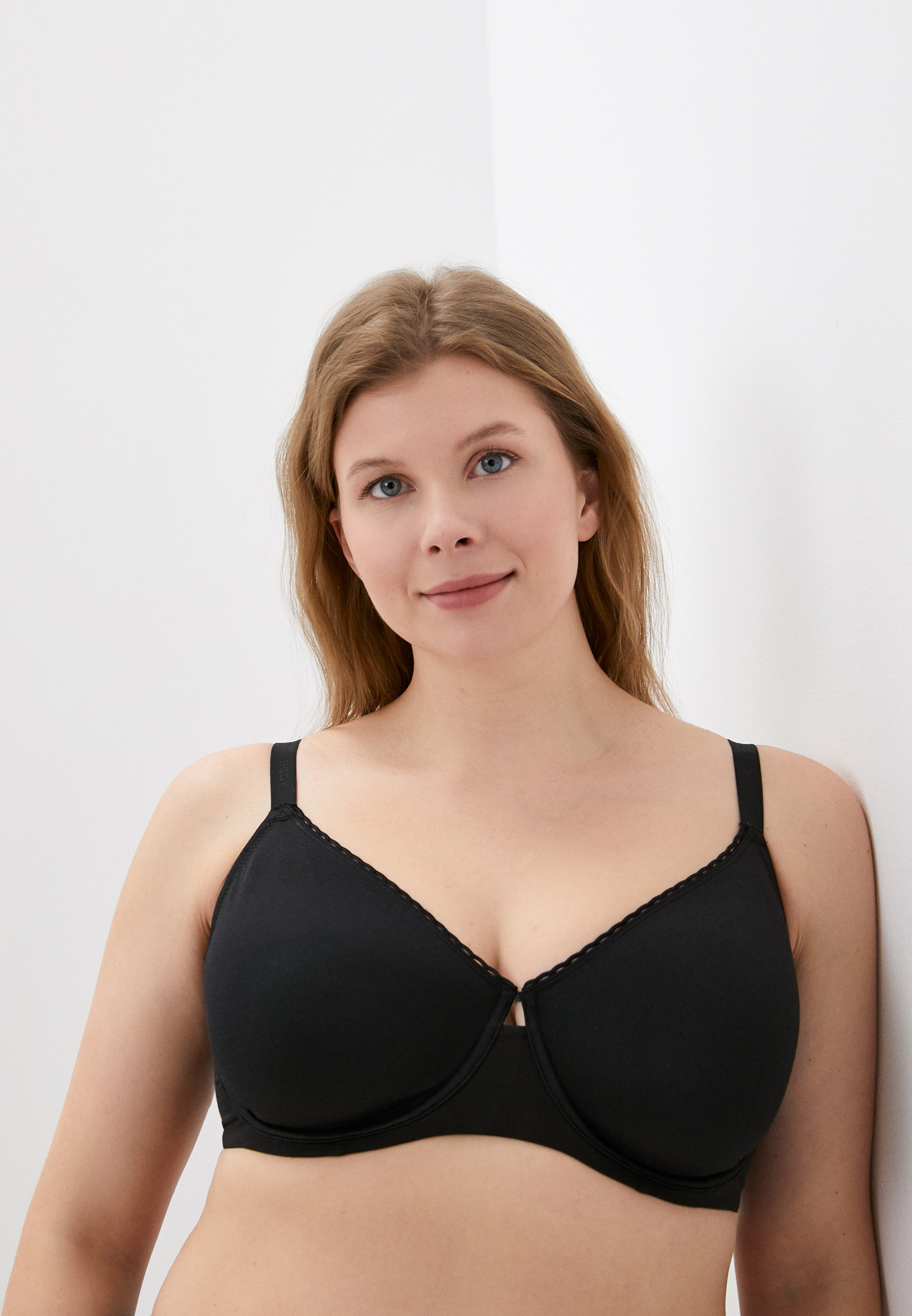 Бюстгальтер Marks & Spencer MINIMIZER, цвет: черный, RTLABC149401 ...