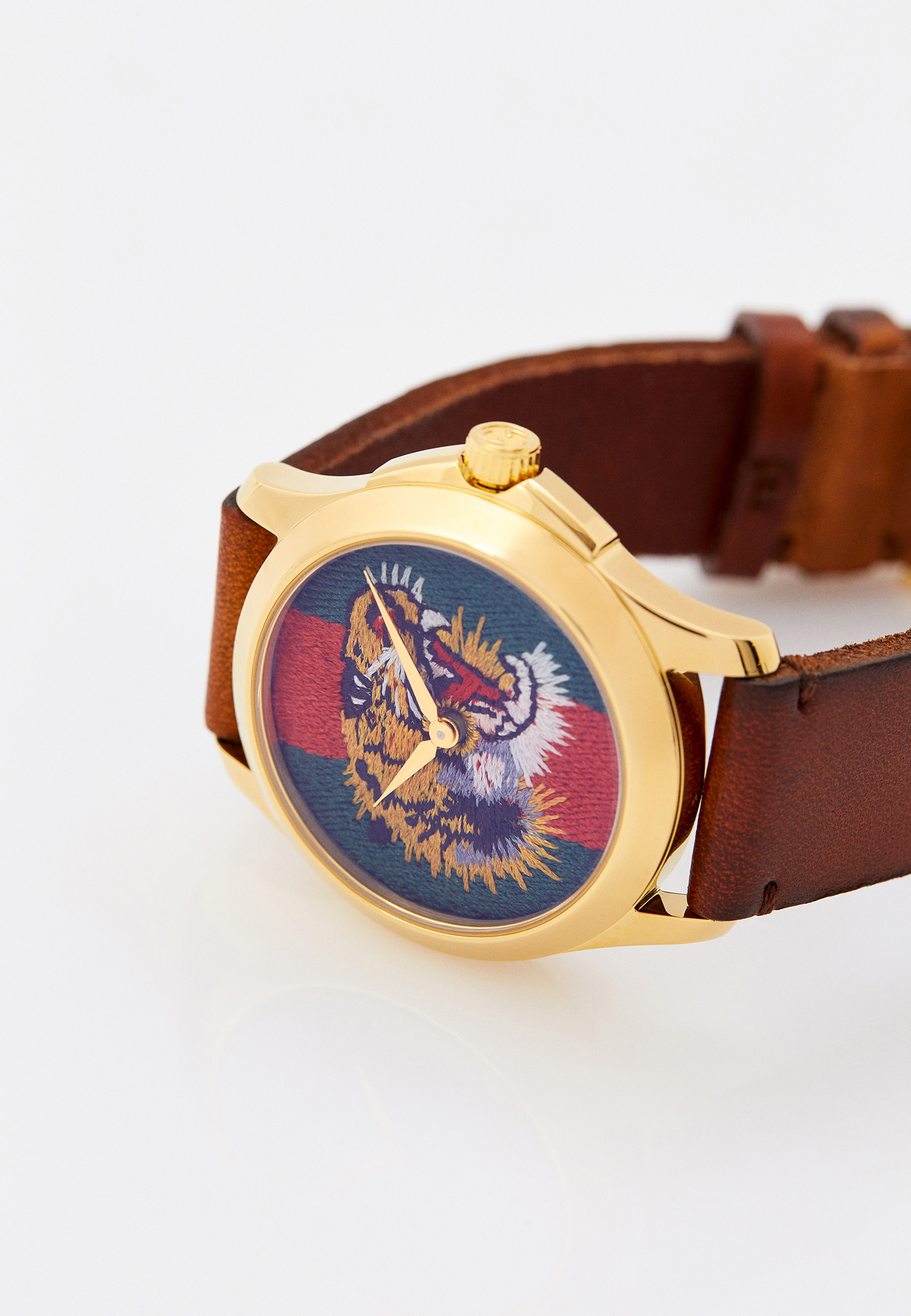 Часы Gucci Le Marche Des Merveilles YA126497, цвет: коричневый