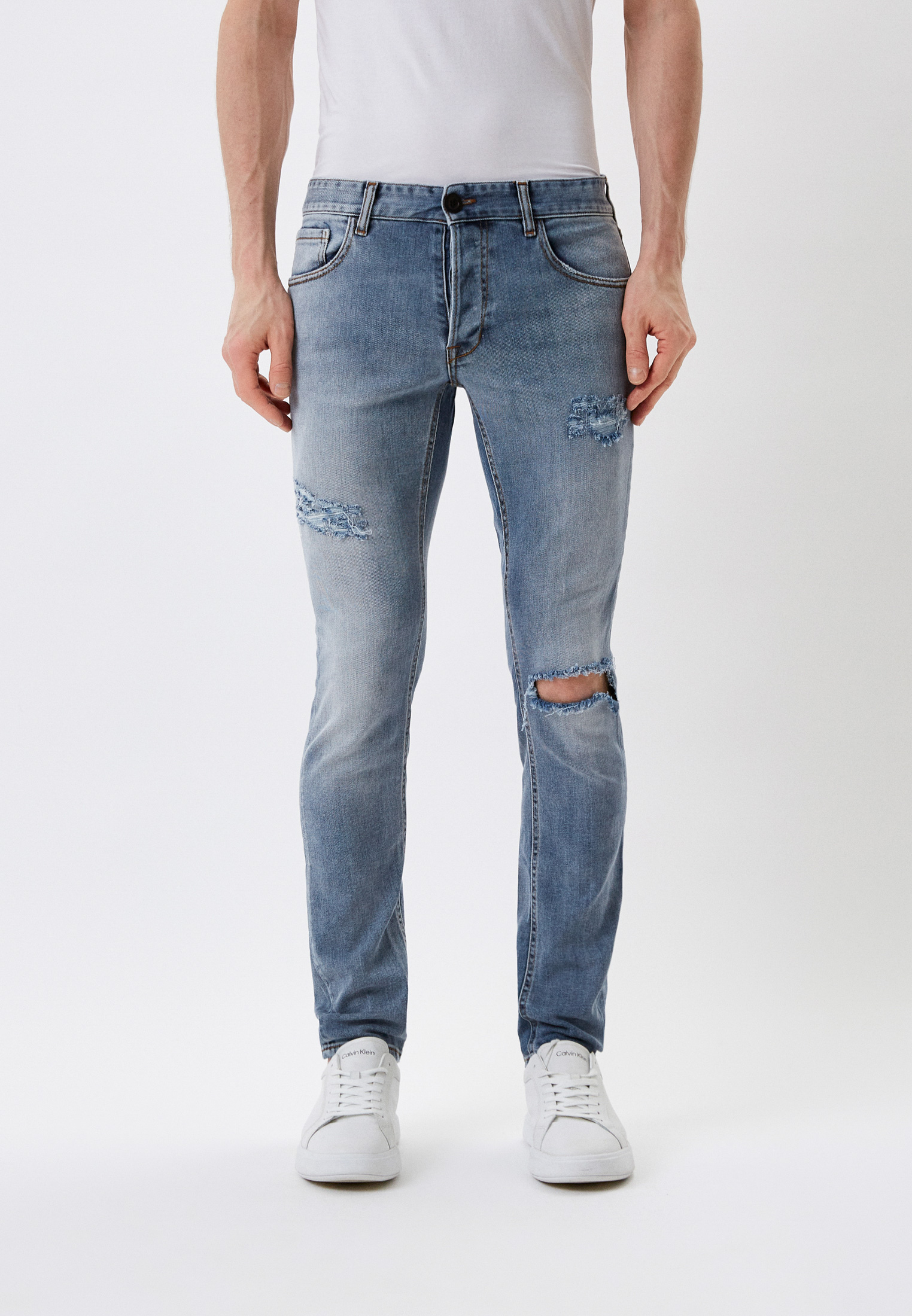Джинсы Just Cavalli, цвет: голубой, RTLABC318501 — купить в интернет ...