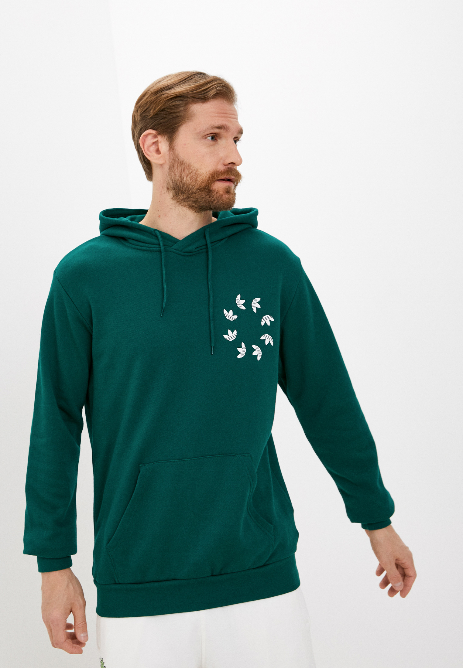 Купить Зеленый Худи Мужской