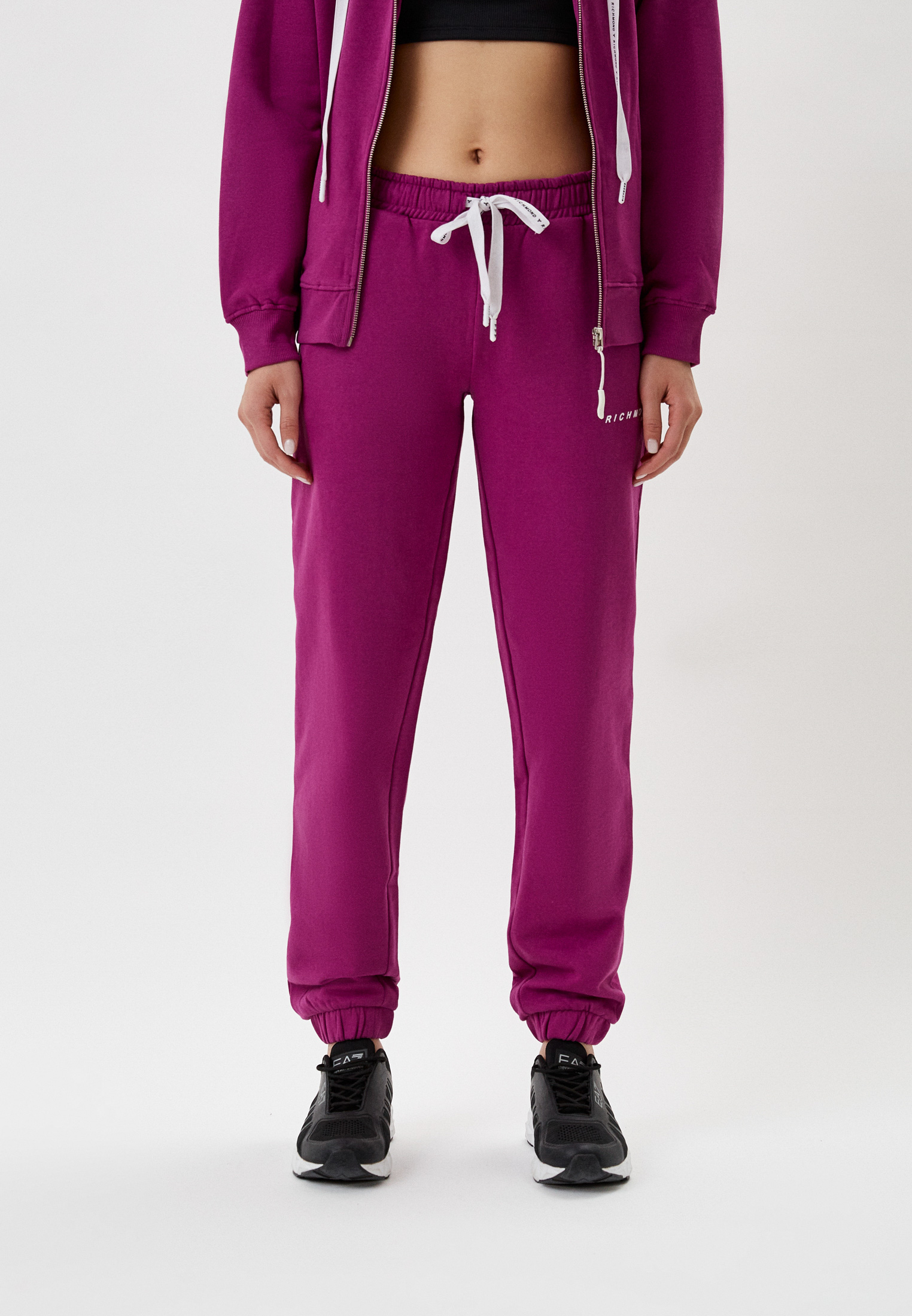 Фиолетовые спортивные штаны MSGM