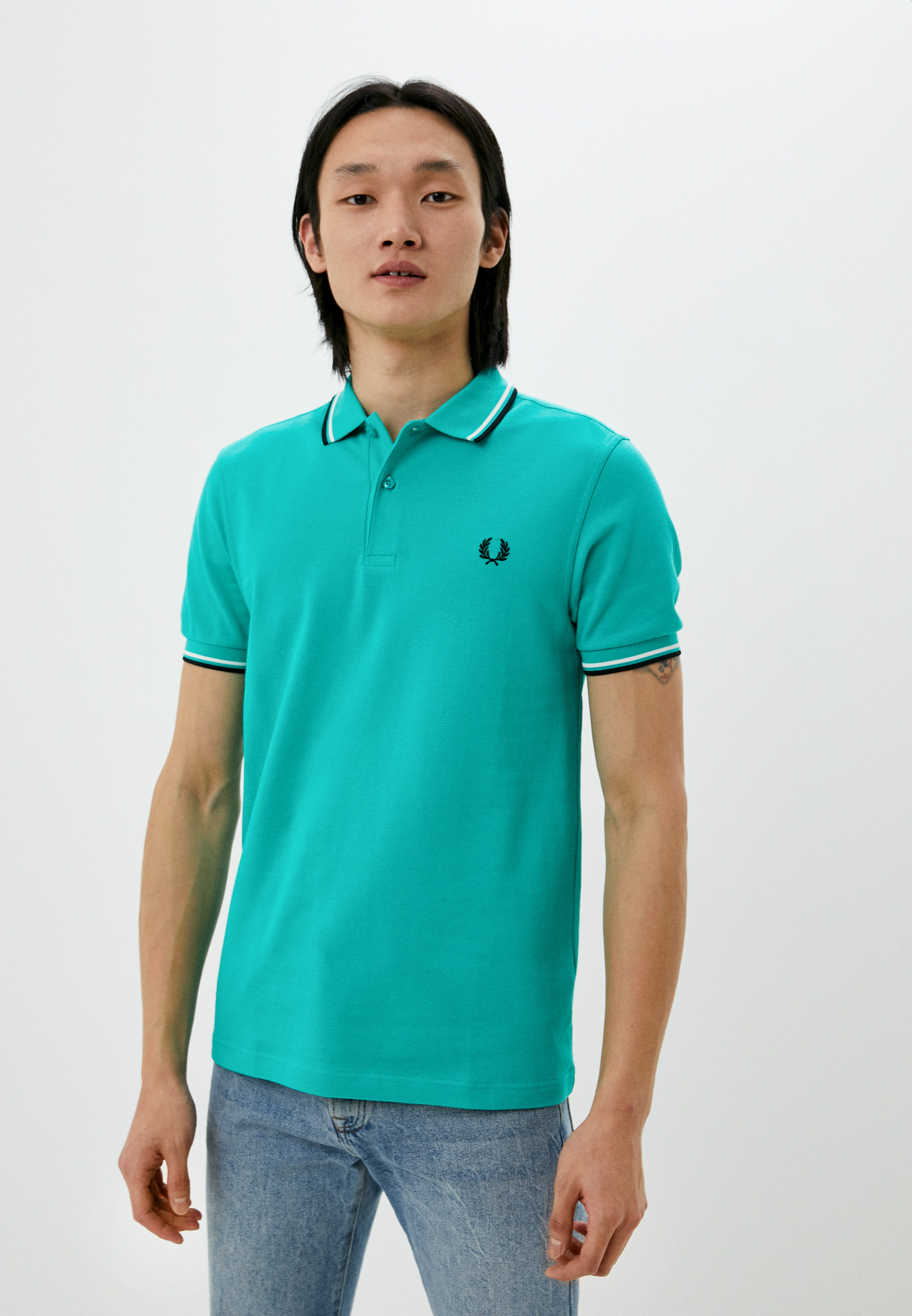 Fred Perry Polo бирюза
