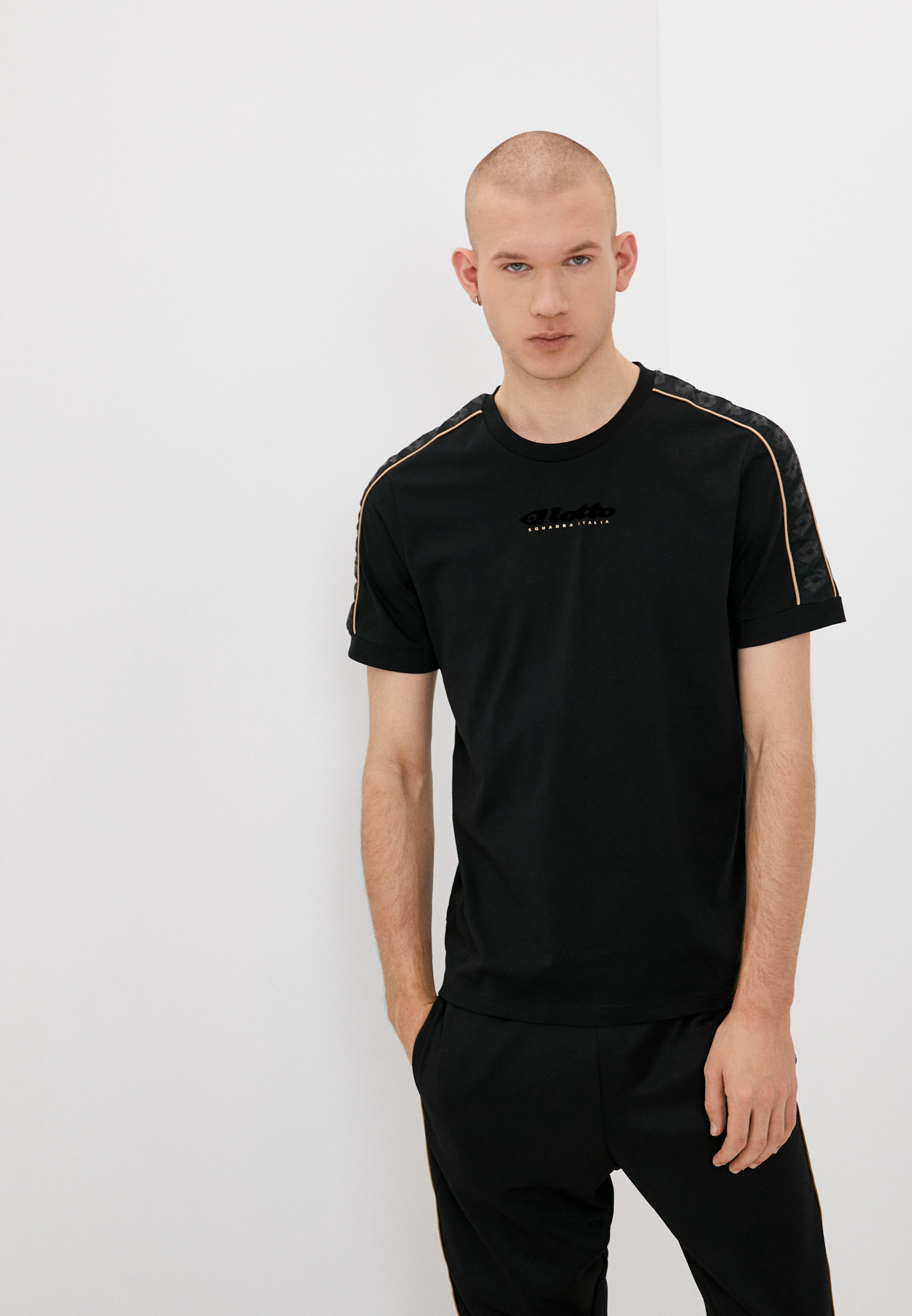 Футболка Lotto LOTTO ATHLETICA CLASSIC IV TEE JS, цвет: черный ...