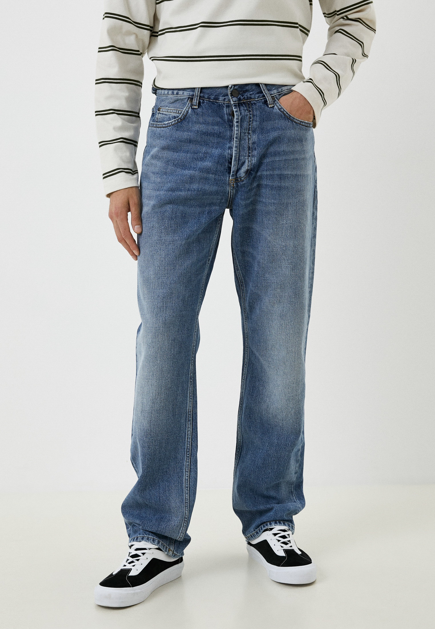 Джинсы Carhartt WIP Marlow, цвет: голубой, RTLABD039301 — купить в ...