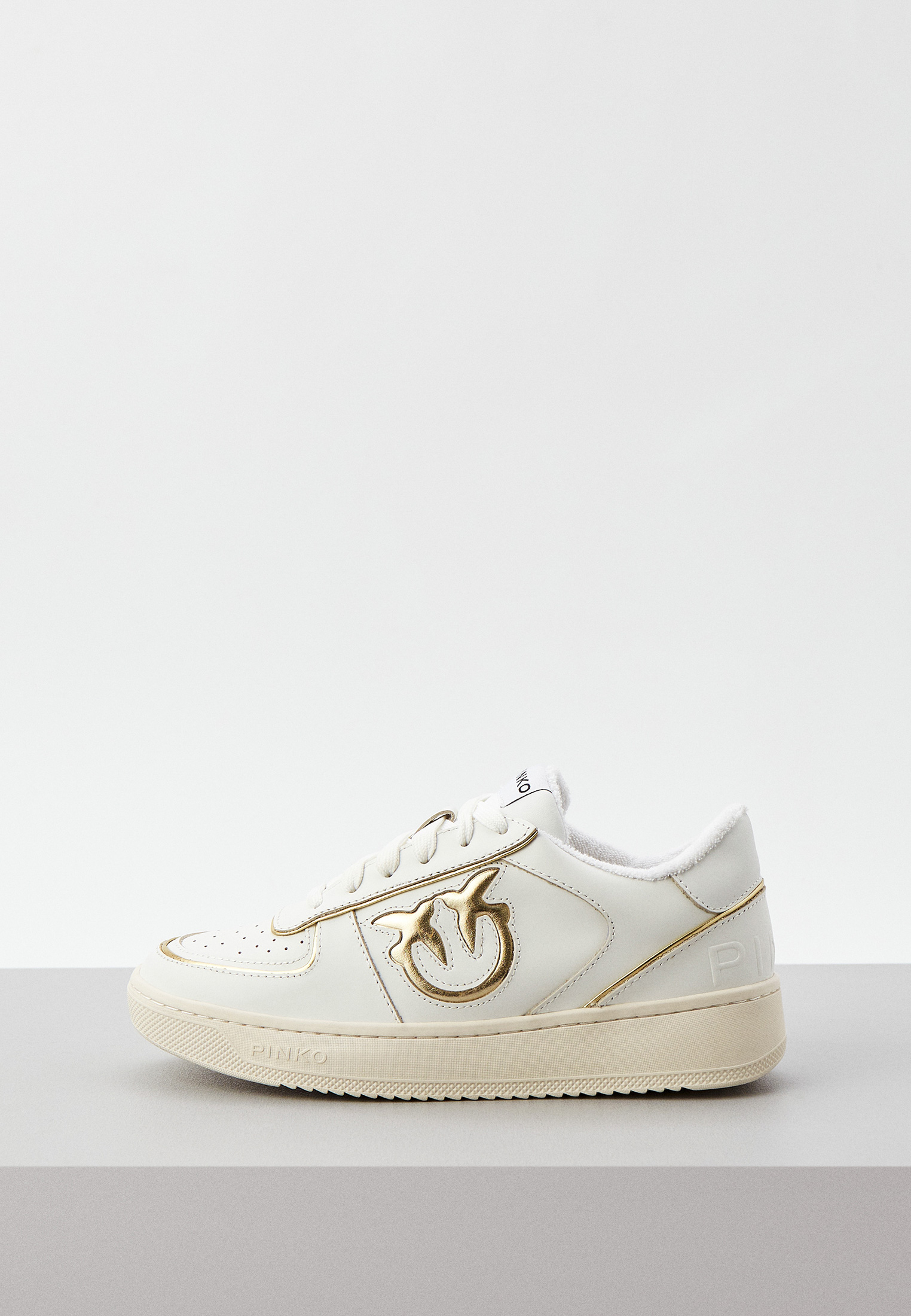 Кеды Pinko, цвет: белый, RTLABD170202 — купить в интернет-магазине Lamoda