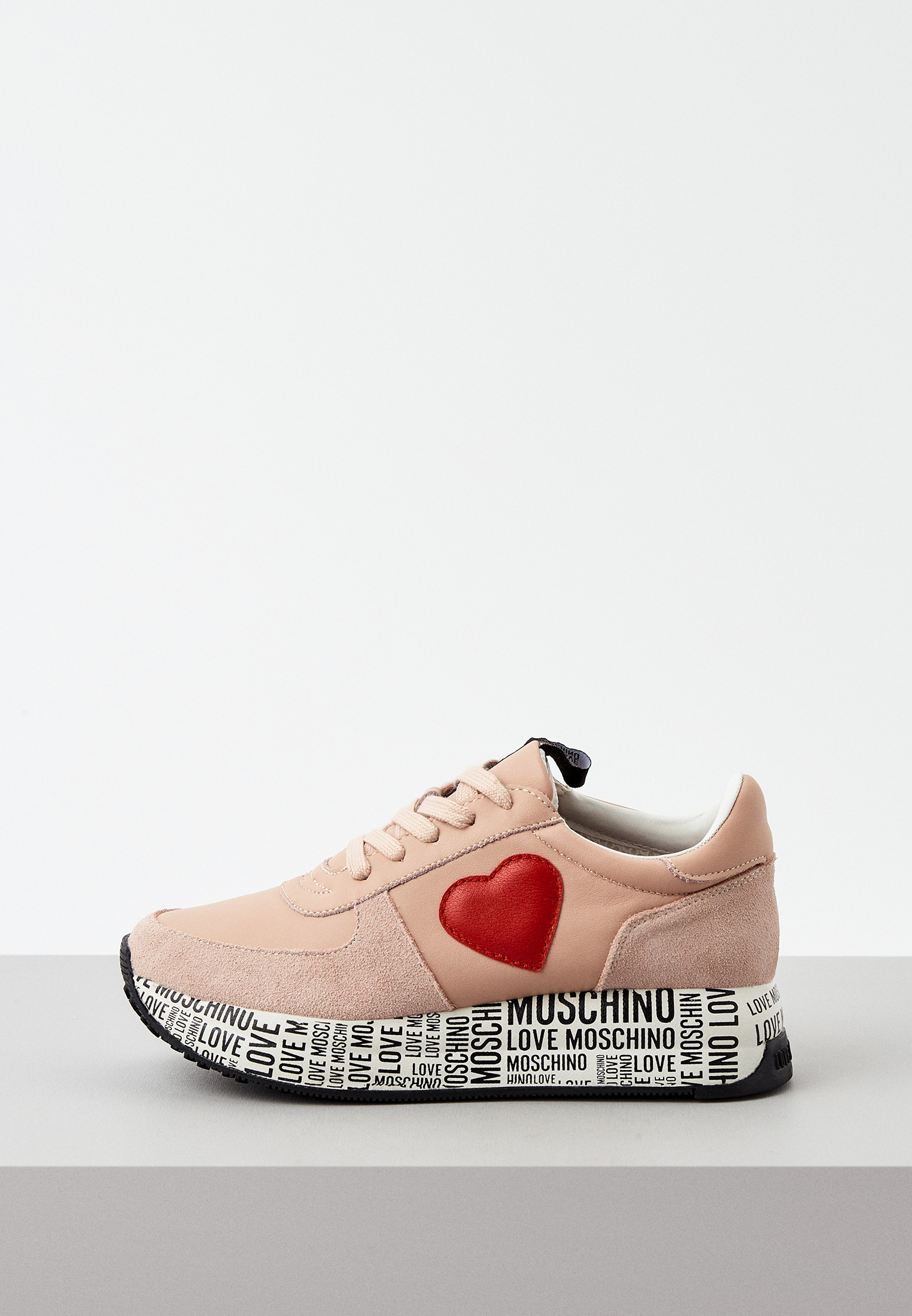 Кроссовки Love Moschino, цвет: розовый, RTLABE148301 — купить в ...