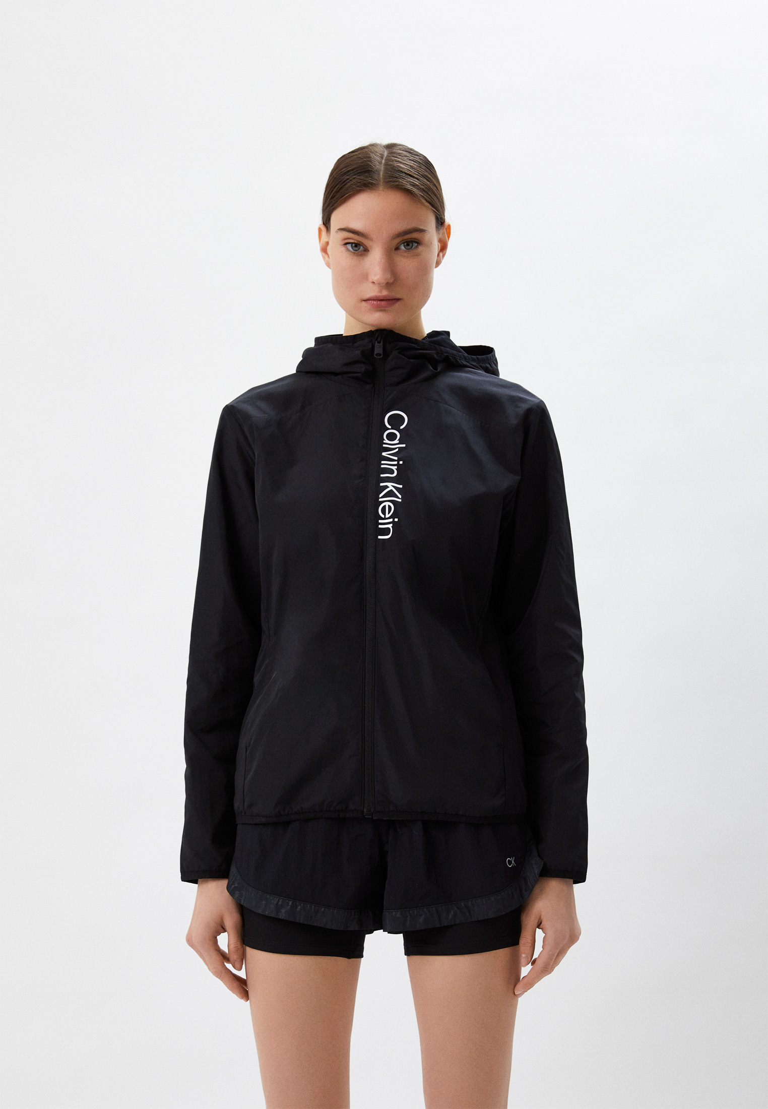 Ветровка Calvin Klein Performance WO - Woven Jacket, цвет: черный ...