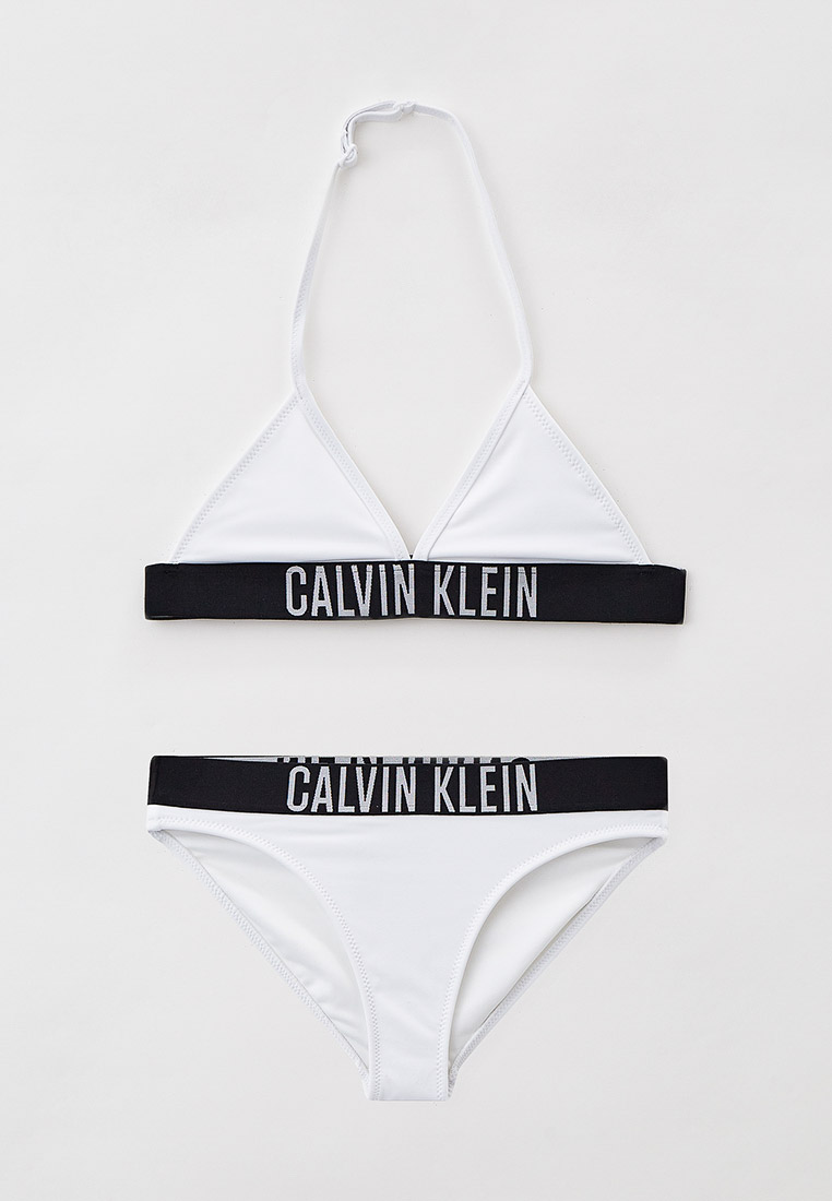 Купальник Calvin Klein, цвет: белый, RTLABE264101 — купить в интернет ...