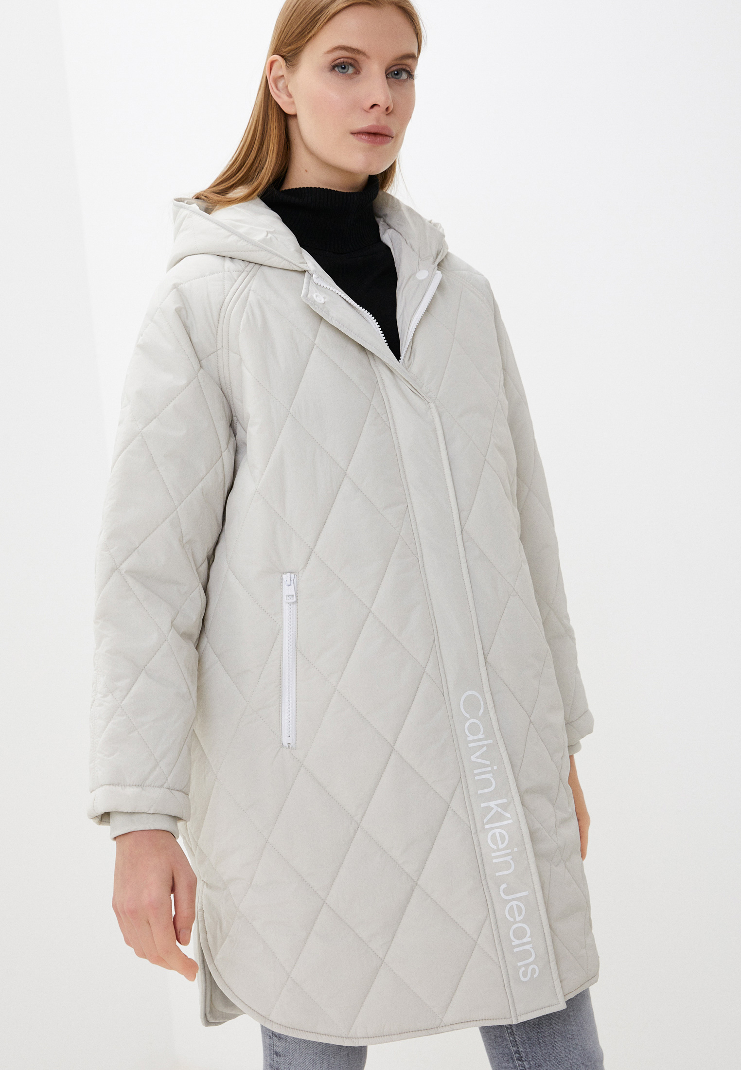 Куртка утепленная Calvin Klein Jeans, цвет: серый, RTLABE266001 ...