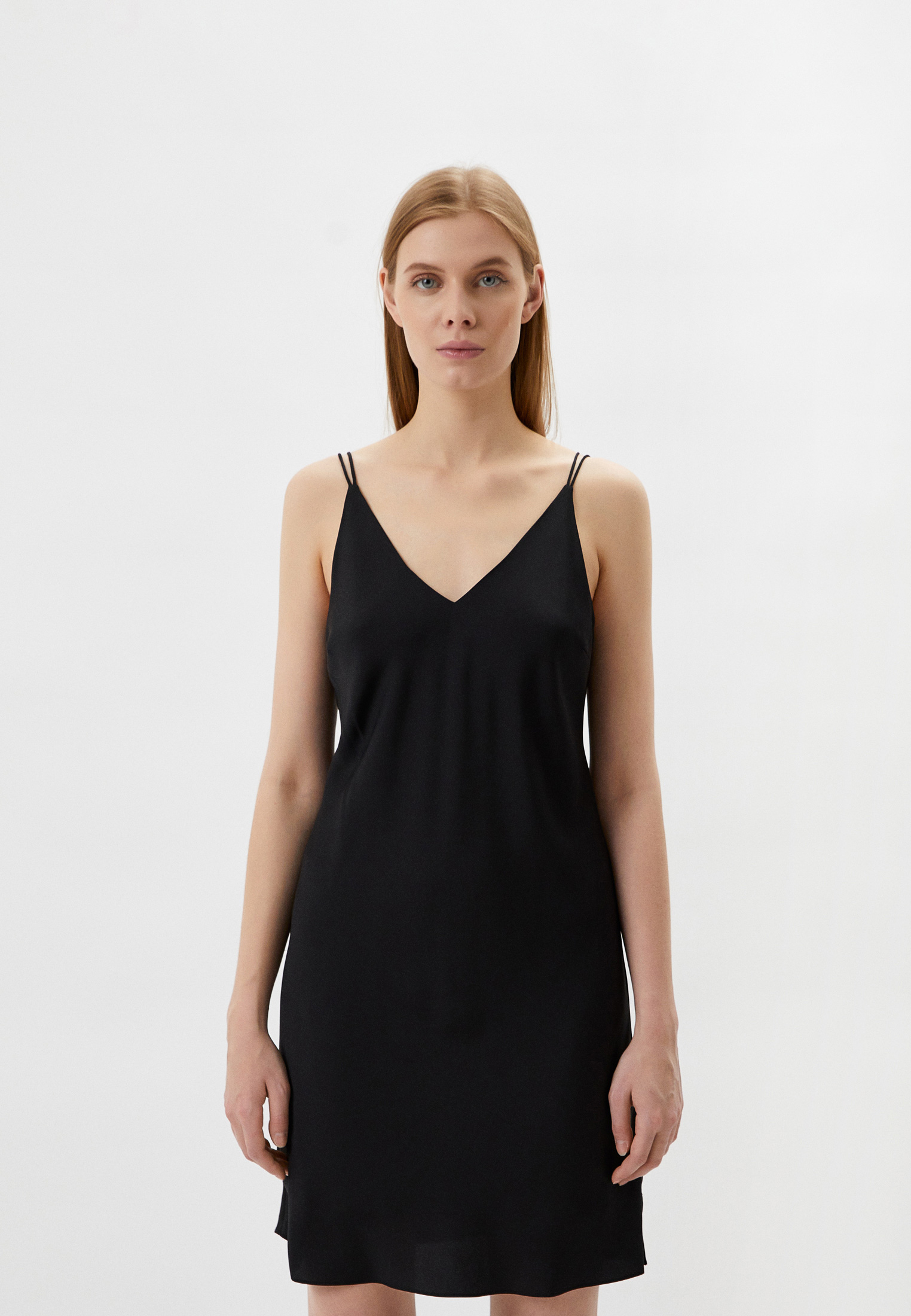 Платье Calvin Klein, цвет: черный, RTLABE405501 — купить в интернет ...