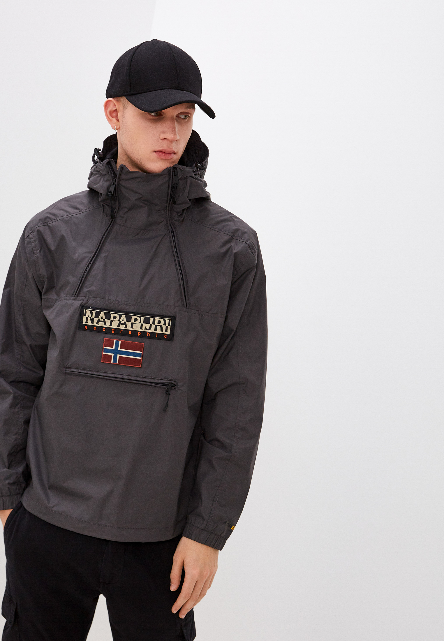 Ветровка Napapijri STORMRIDER, цвет: серый, RTLABE463702 — купить в ...