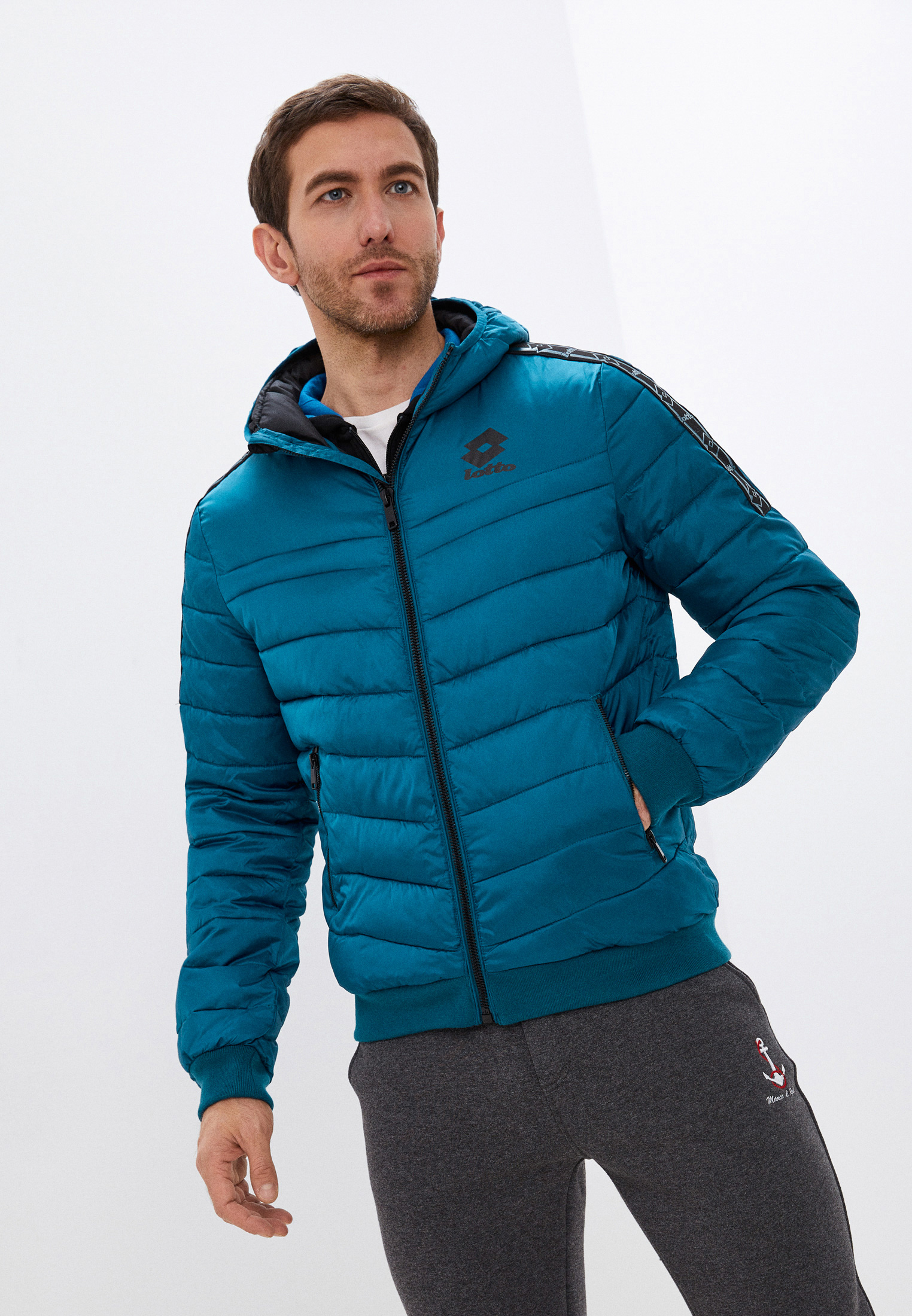 Куртка утепленная Lotto, цвет: синий, RTLABE570301 — купить в интернет ...