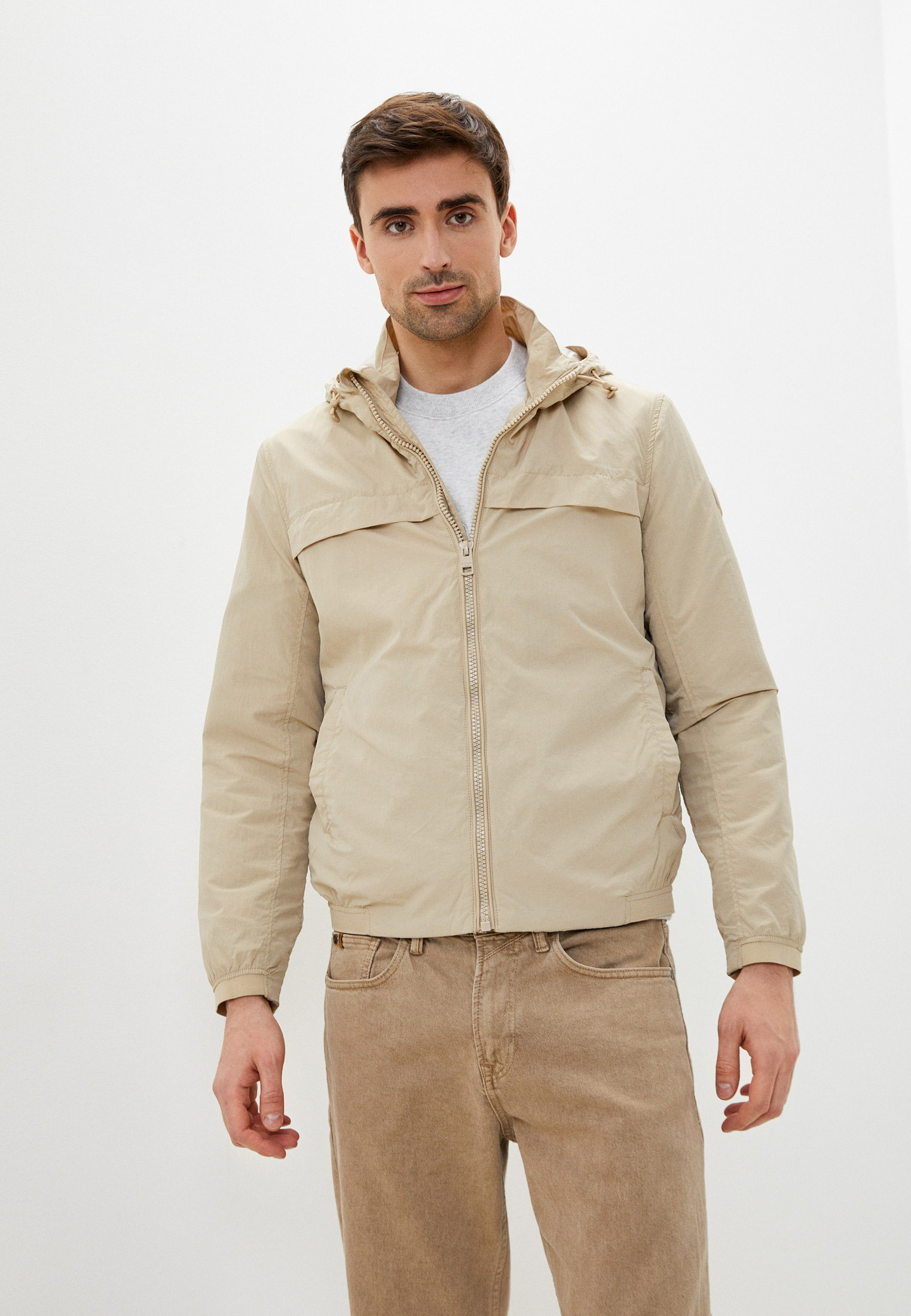 Ветровка s.Oliver, цвет: бежевый, RTLABE653801 — купить в интернет ...