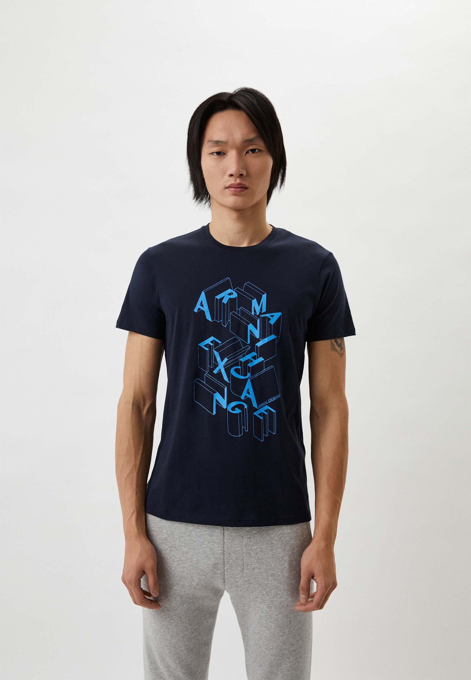 Armani Exchange Футболка Мужская Купить