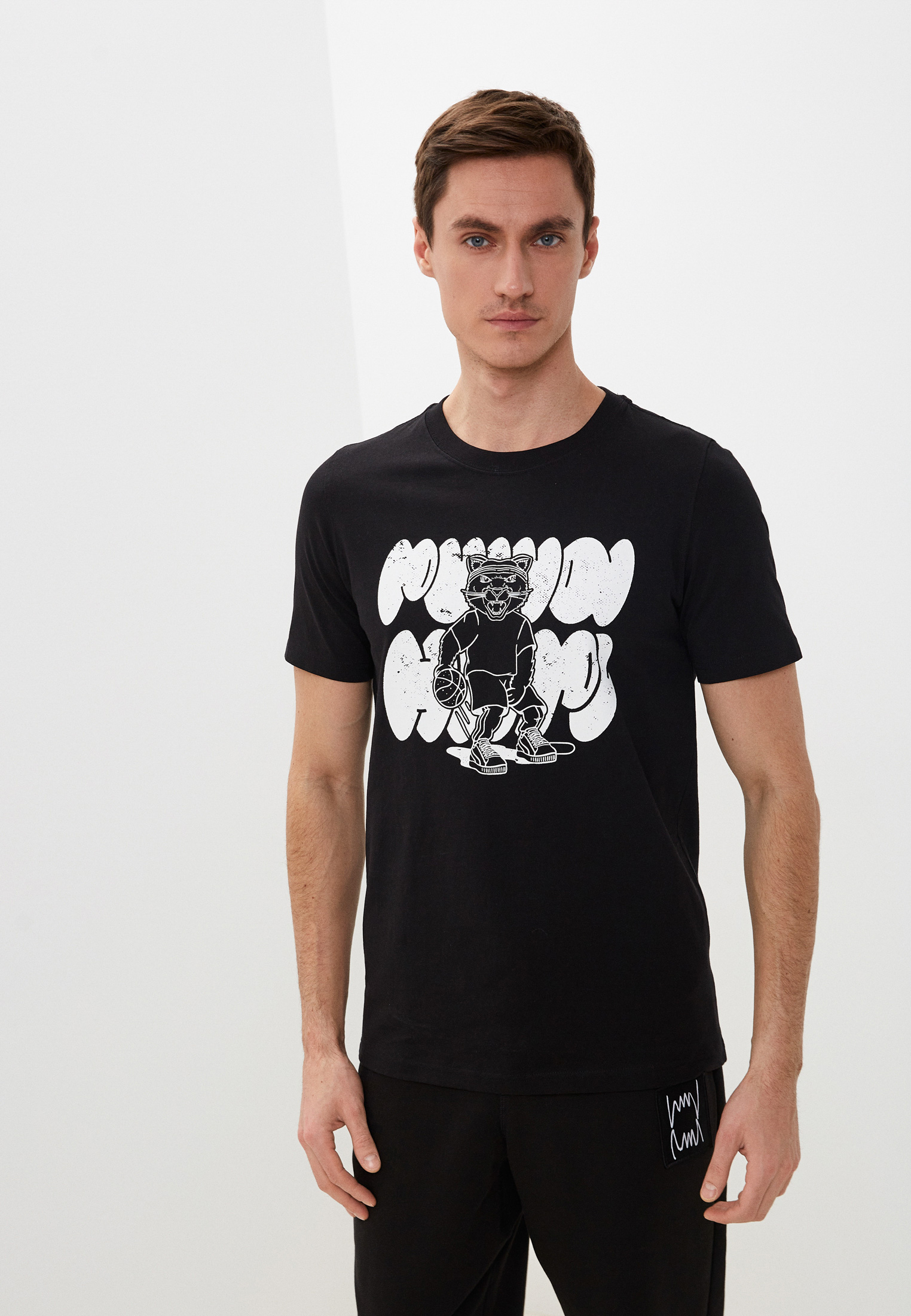 Футболка PUMA Qualifier SS Tee, цвет: черный, RTLABF220601 — купить в ...