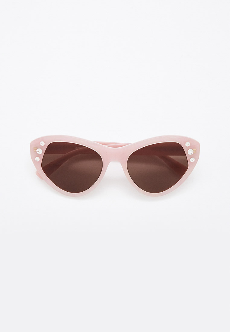 Очки солнцезащитные Moschino MOS108/S 35J, цвет: розовый, RTLABF655201 ...