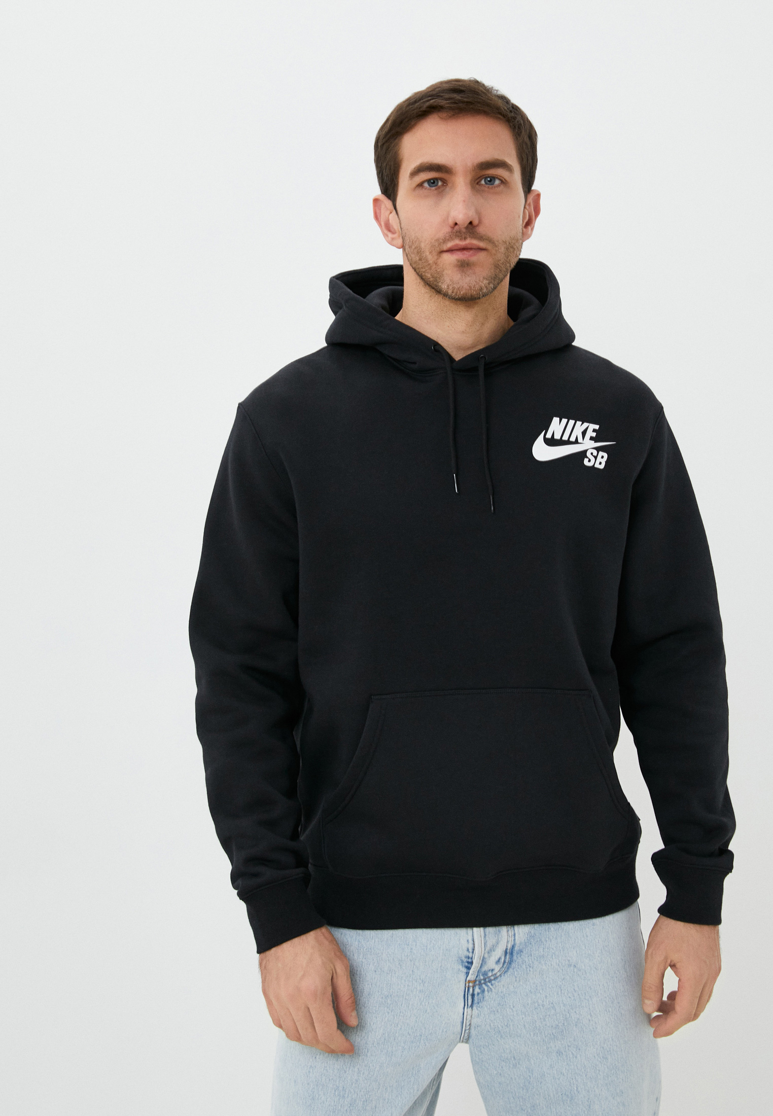 Худи Nike U Nk Sb Icon Hoodie Po Essnl цвет черный Rtlabg595001