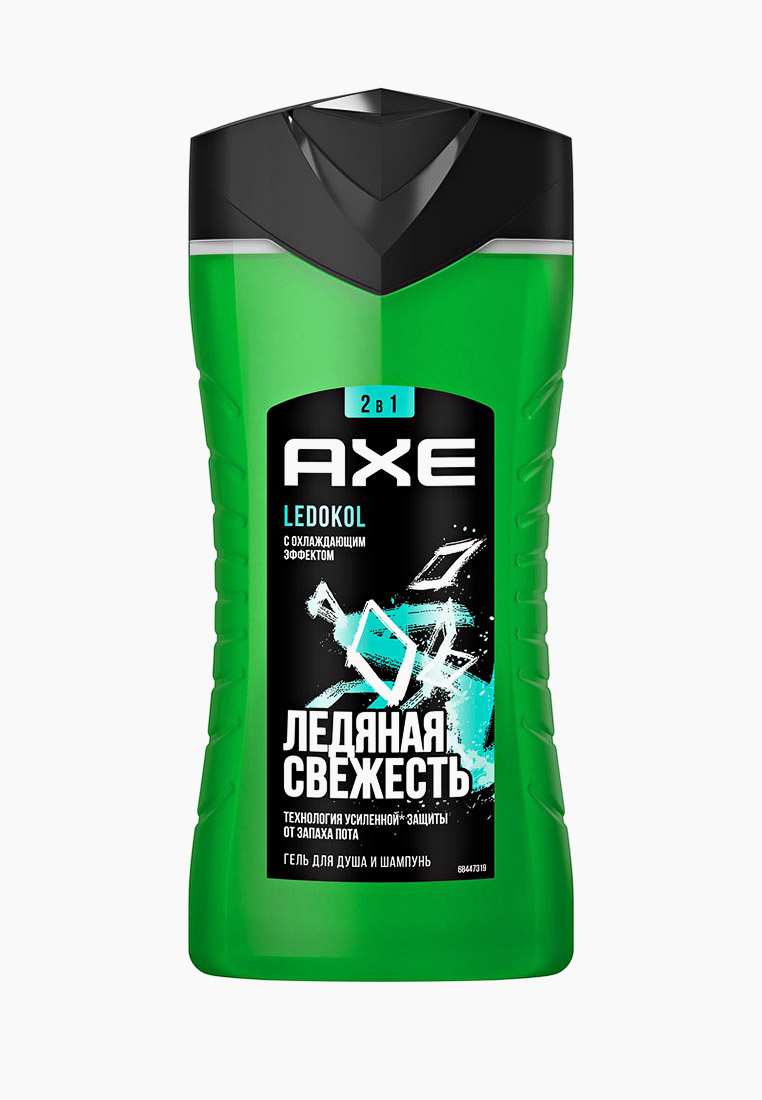 Гель для душа Axe AXE SG SH LEDOKOL CRD KLN, 250 мл, цвет: прозрачный ...