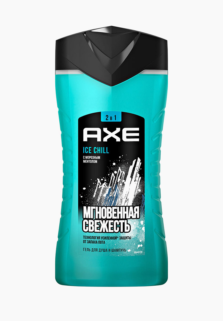 Гель для душа Axe с ментолом, цвет: прозрачный, RTLABG781901 — купить в ...