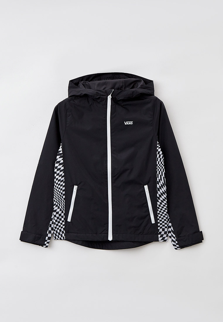 Ветровка Vans BY WARP CHECK WINDBR BLACK, цвет: черный, RTLABH069601 ...