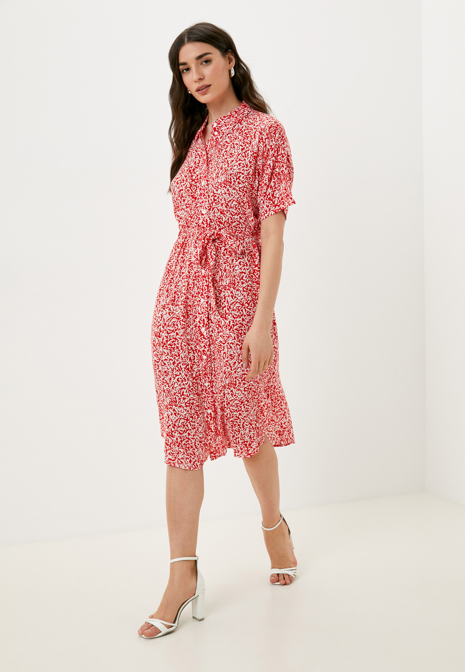 Платье Vero Moda, цвет: красный, RTLABH101001 — купить в интернет ...