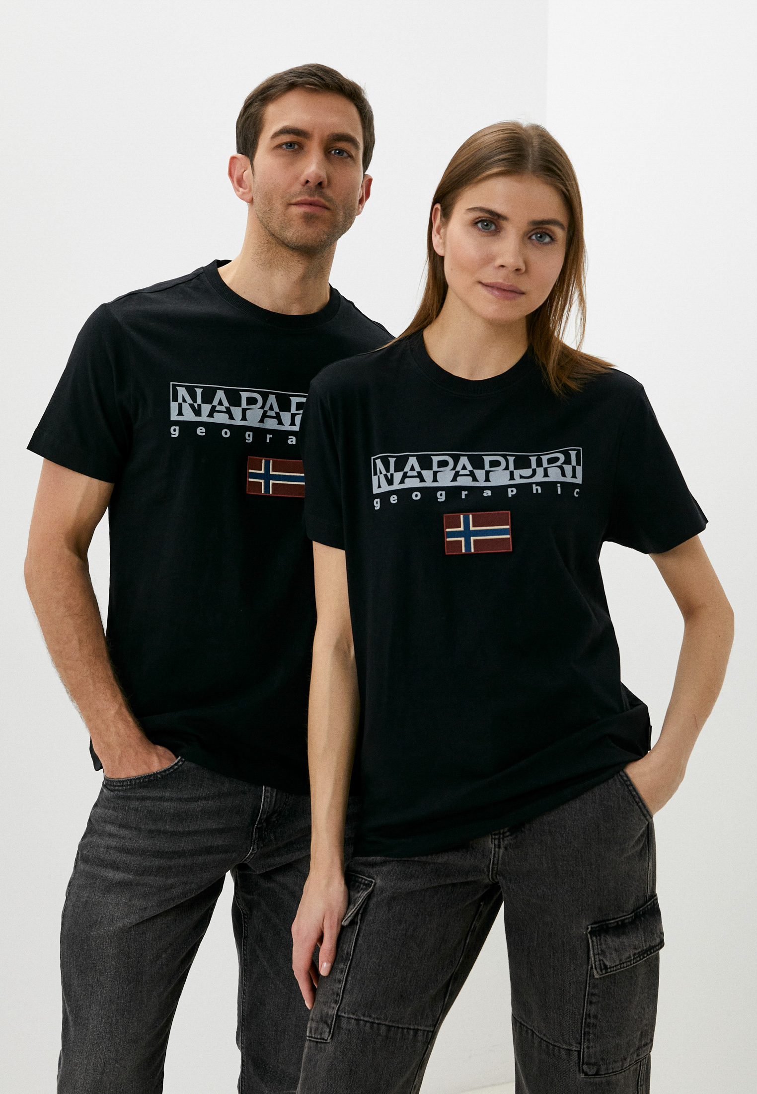 Футболка Napapijri S-AYAS, цвет: черный, RTLABH418701 — купить в ...