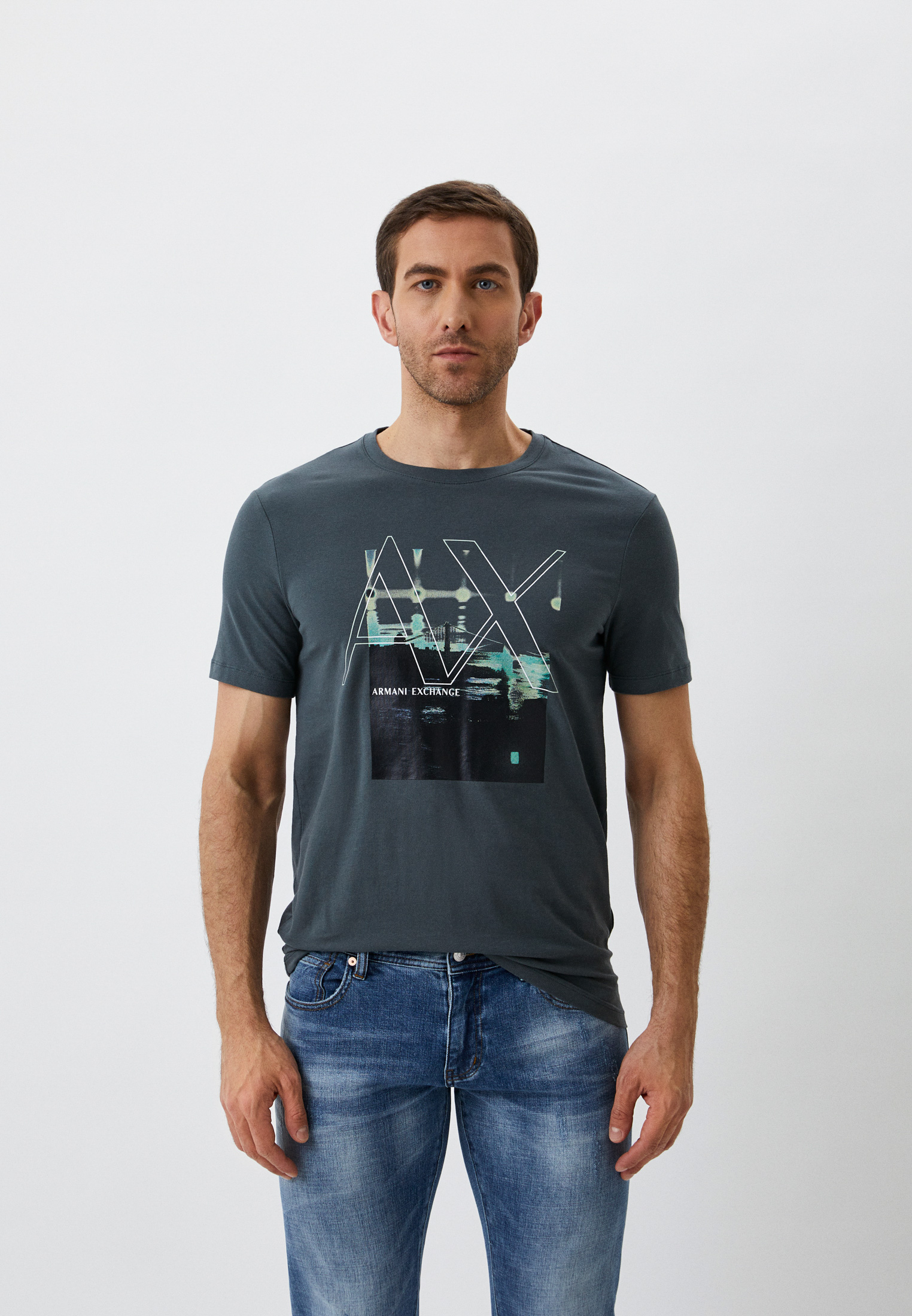 Armani Exchange Футболка Мужская Купить