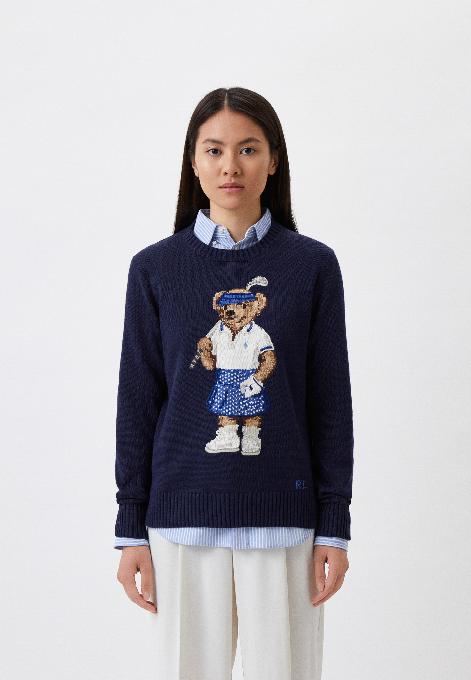 Джемпер Polo Golf Ralph Lauren, цвет: синий, RTLABH902201 — купить в ...