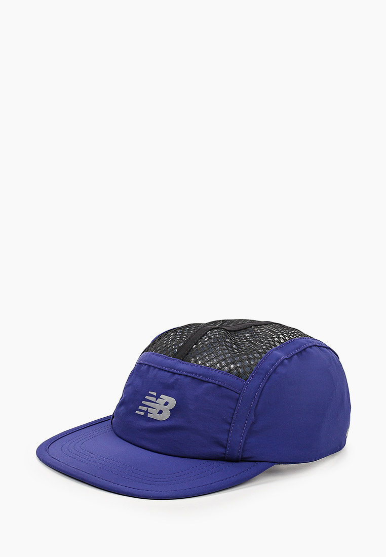 Бейсболка New Balance Running Stash Hat, цвет: синий, RTLABI366401 ...