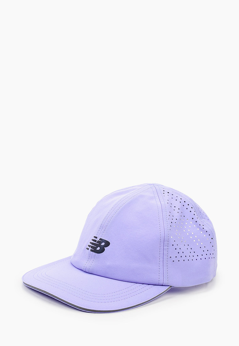 Бейсболка New Balance Laser Performance Run Hat, цвет: фиолетовый ...